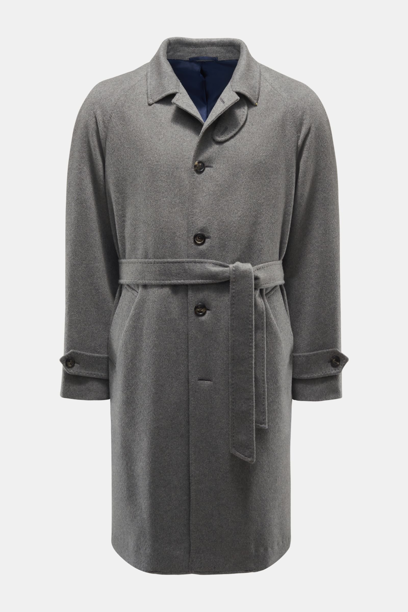 Cashmere coat 'Cubelfast' grey