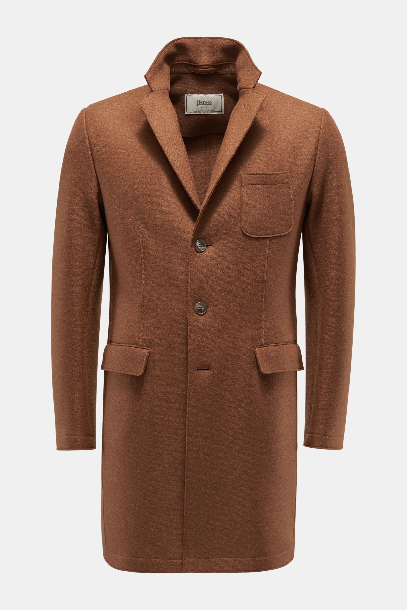Wool coat brown 
