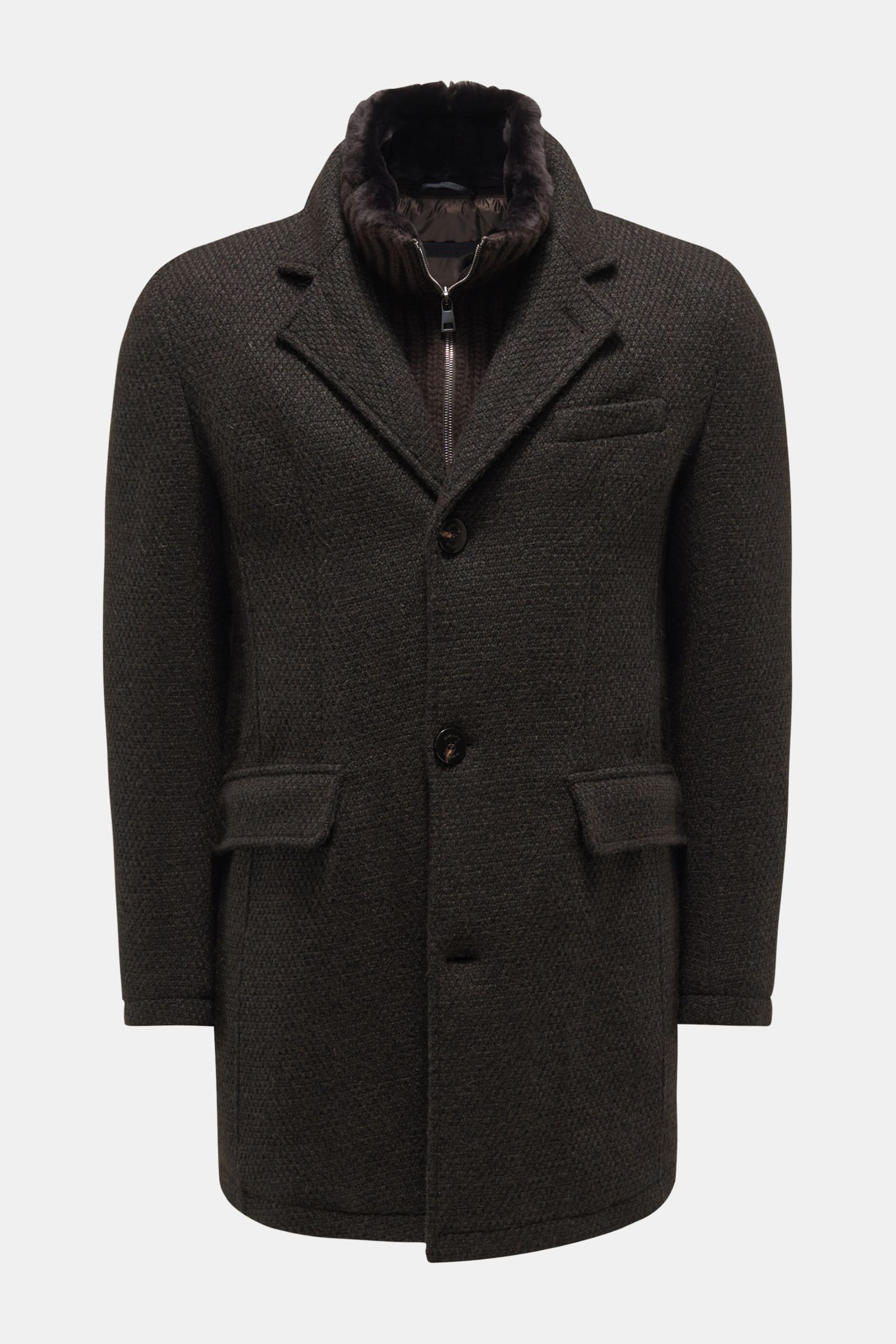 Short coat, dark brown