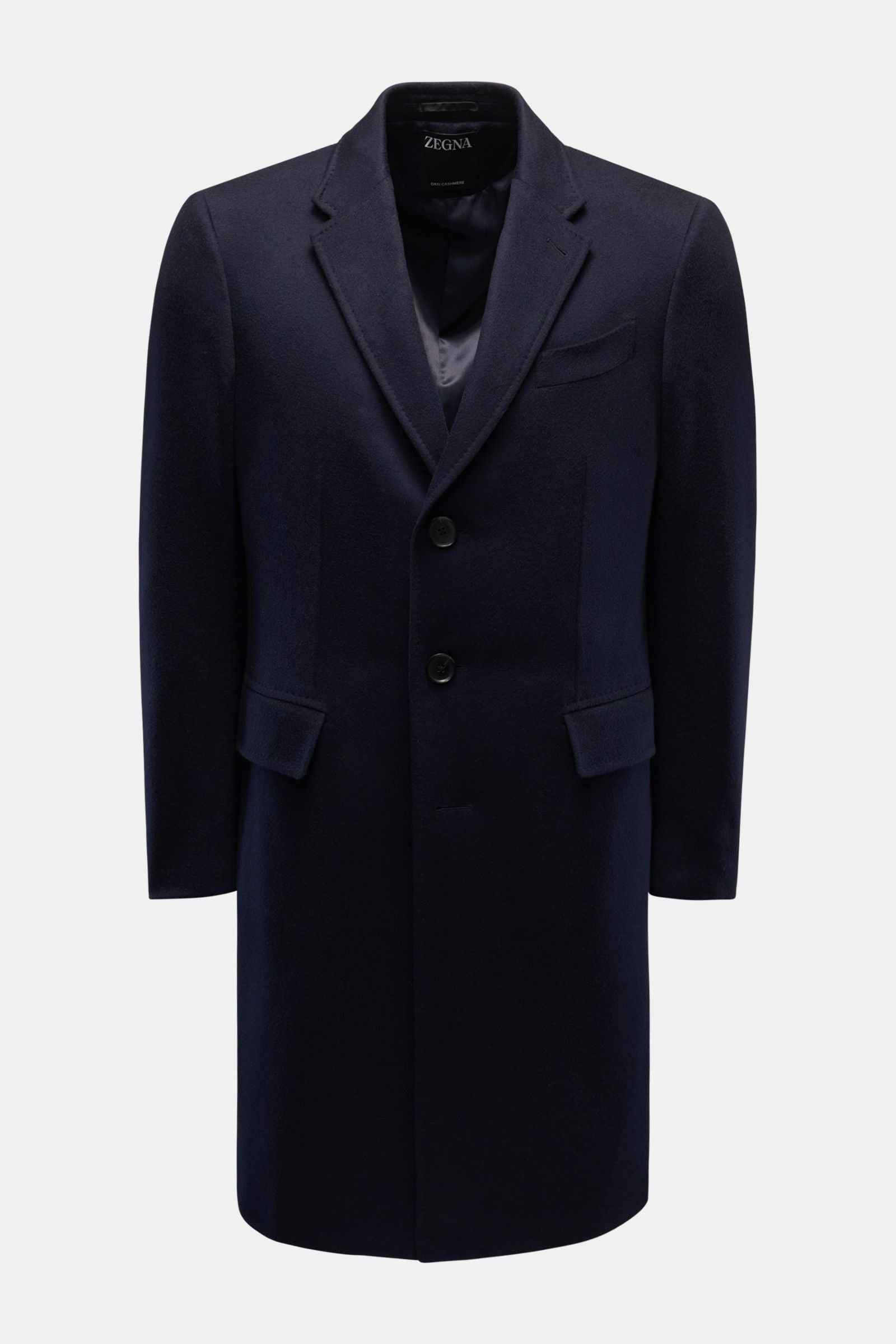 Cashmere coat 'Sartorial Coat' navy