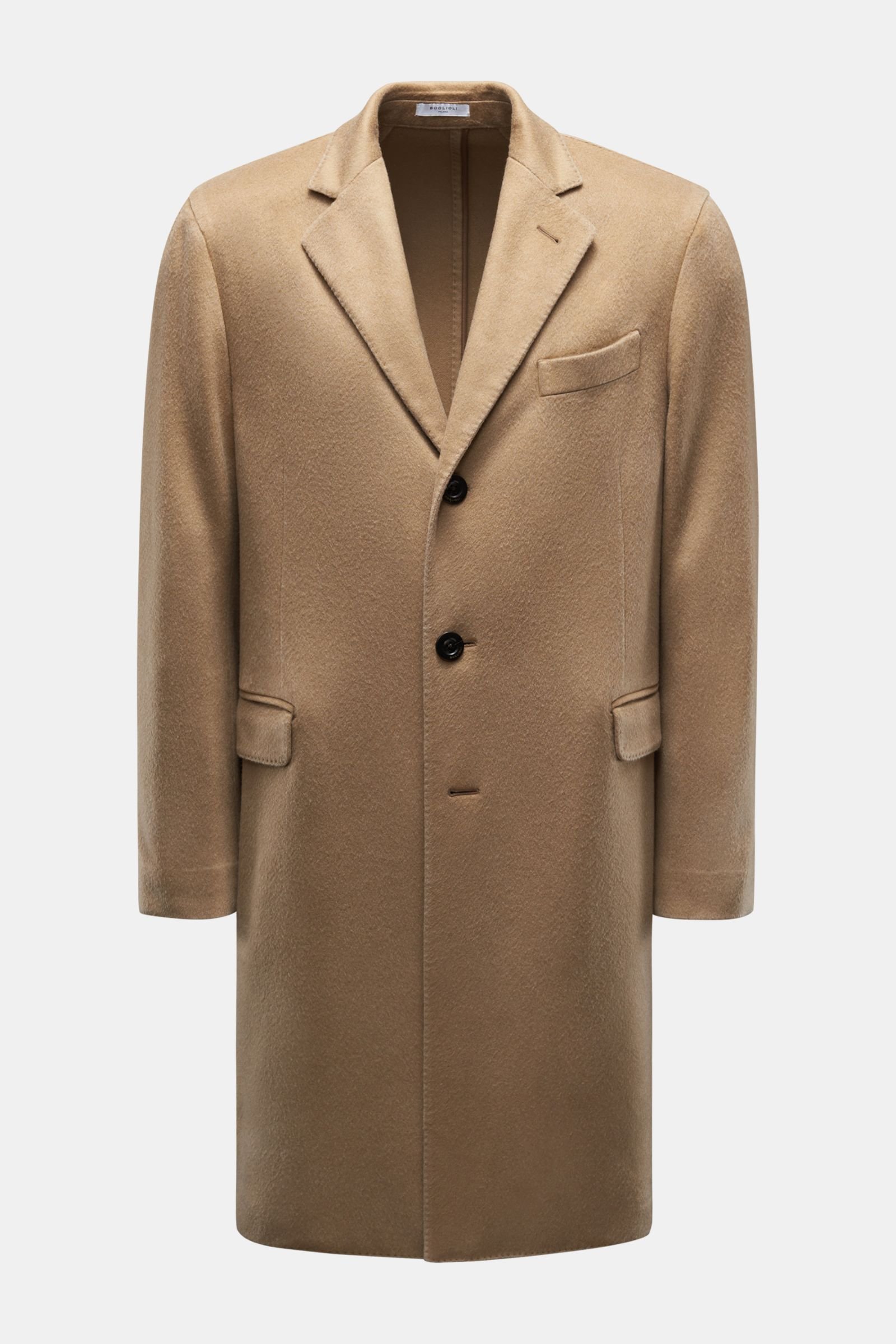 Cashmere coat beige