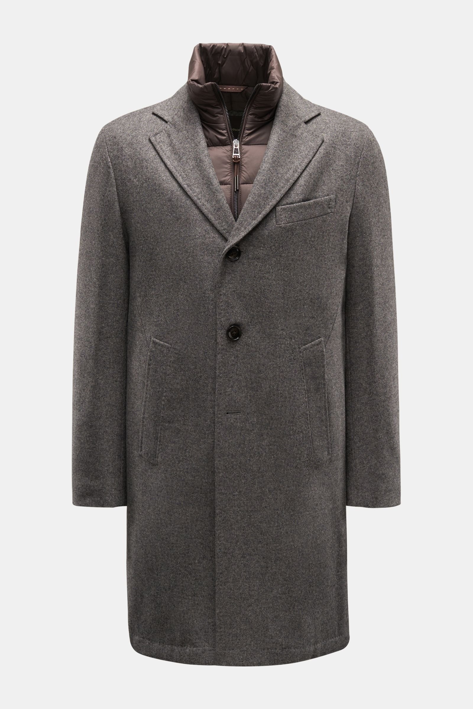 WINDSOR coat 'Cellano' dark grey | BRAUN Hamburg