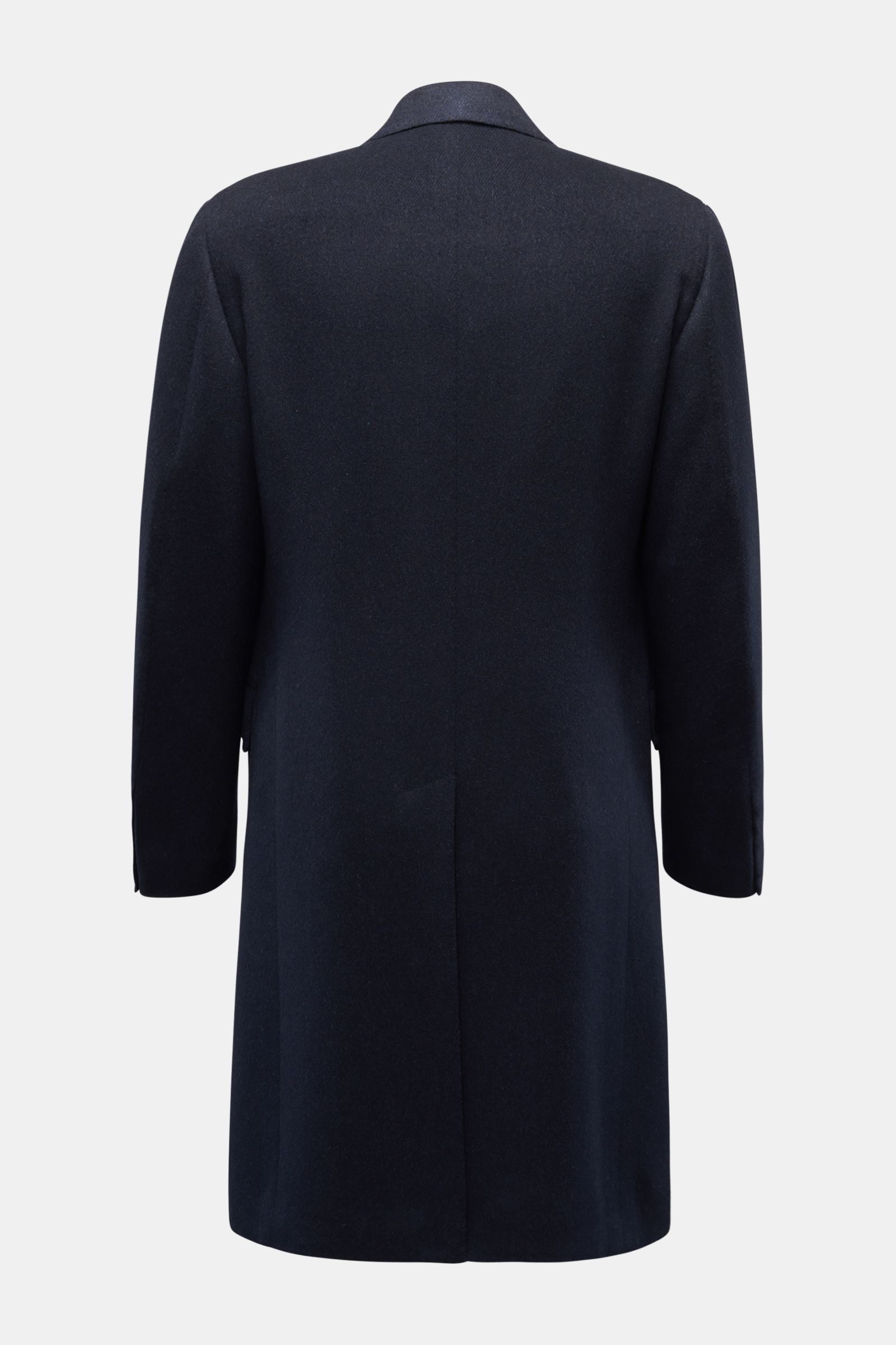Cesare Attolini Cashmere coat dark navy