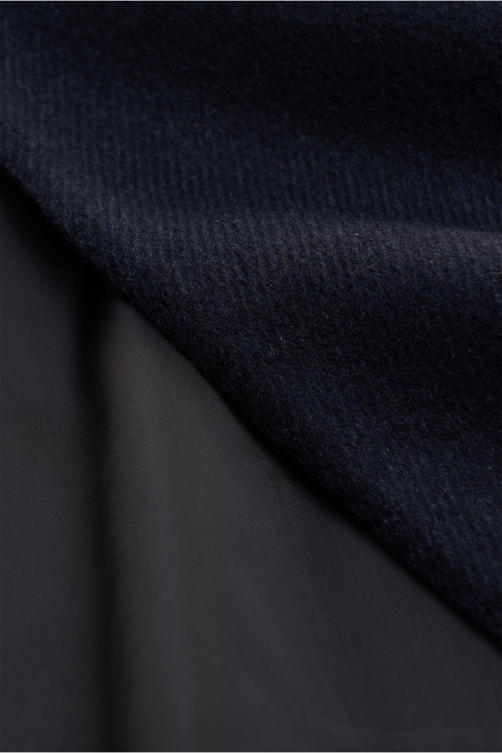 Cesare Attolini Cashmere coat dark navy