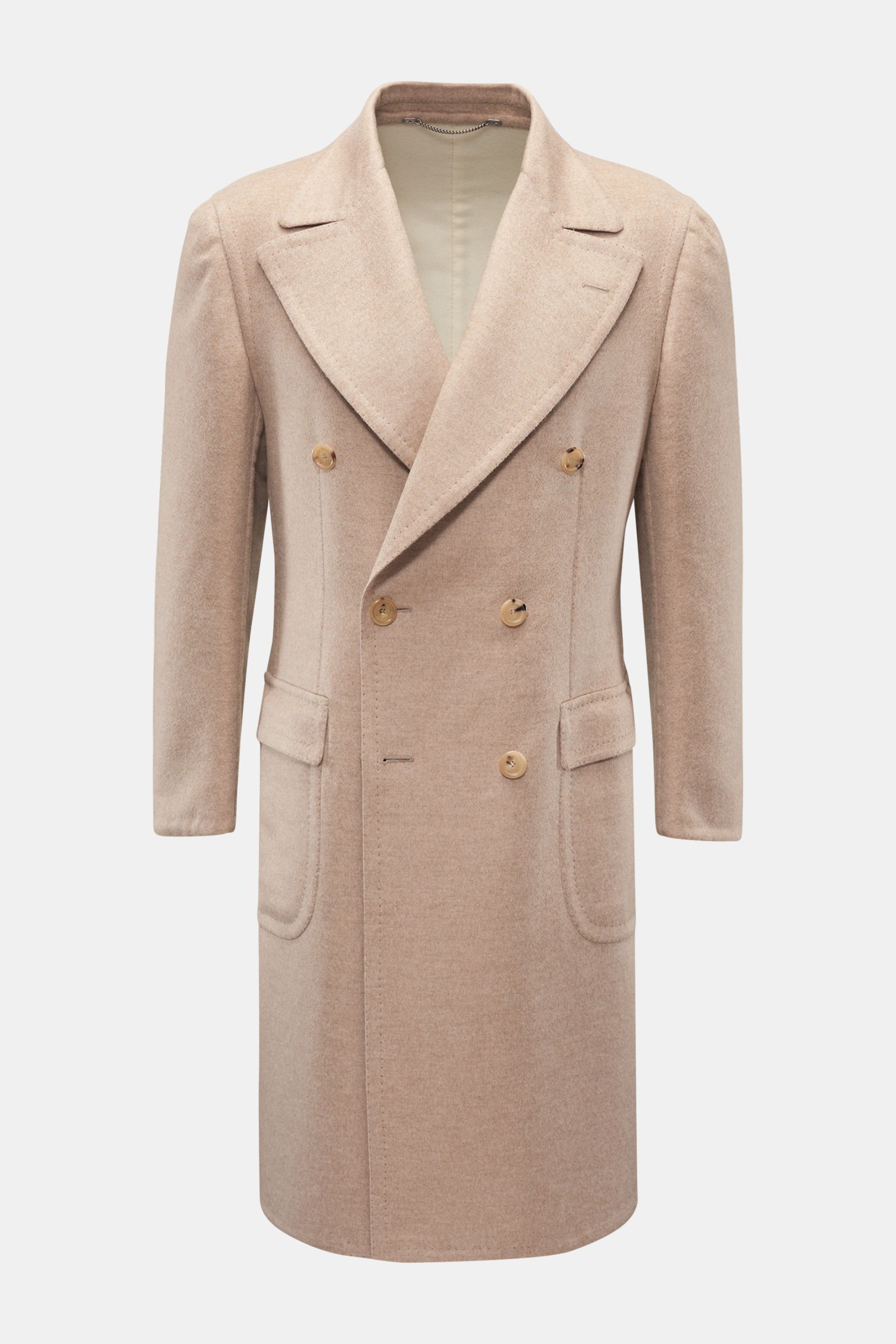 Cesare Attolini Cashmere Mantel beige