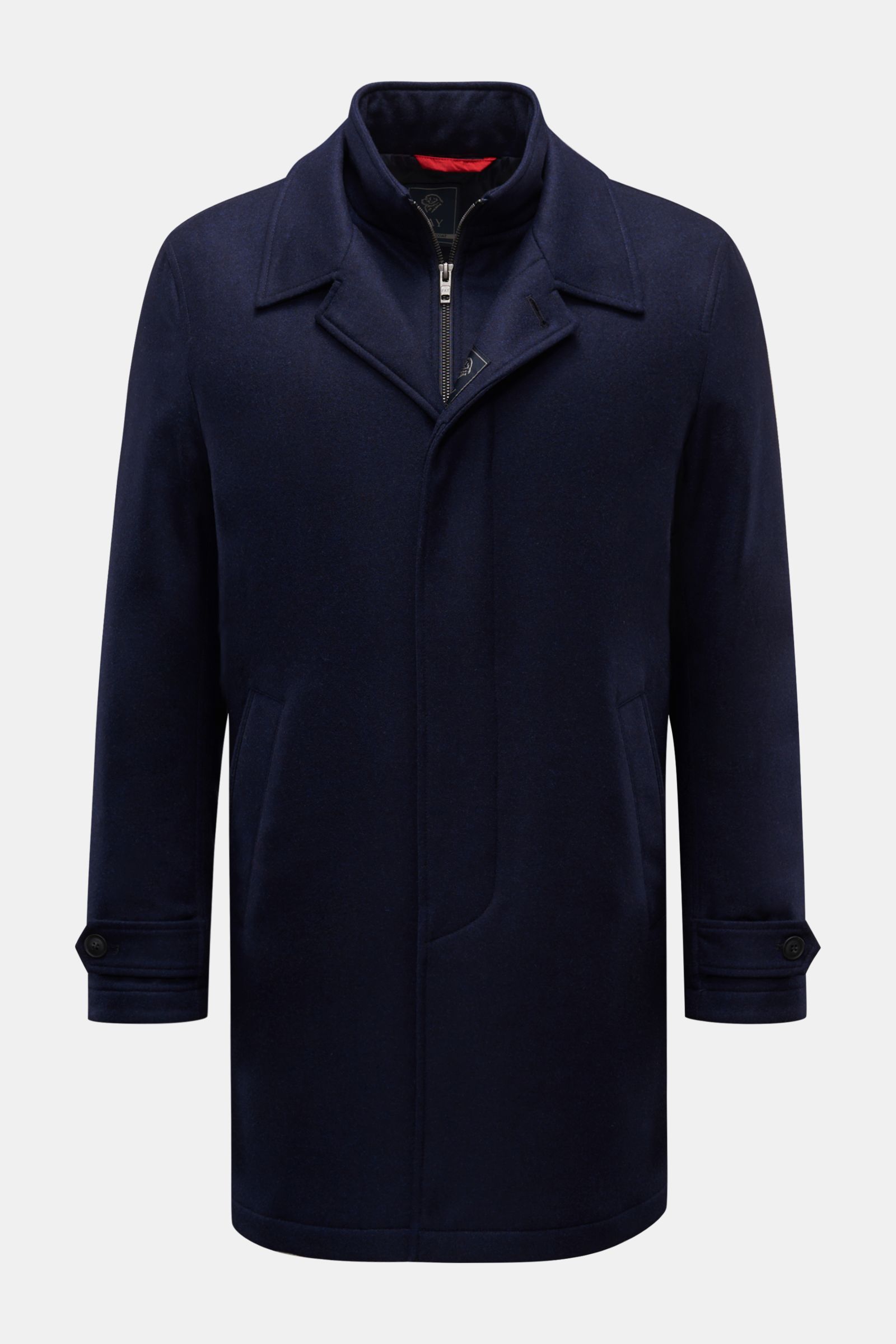 Fay Wool coat navy