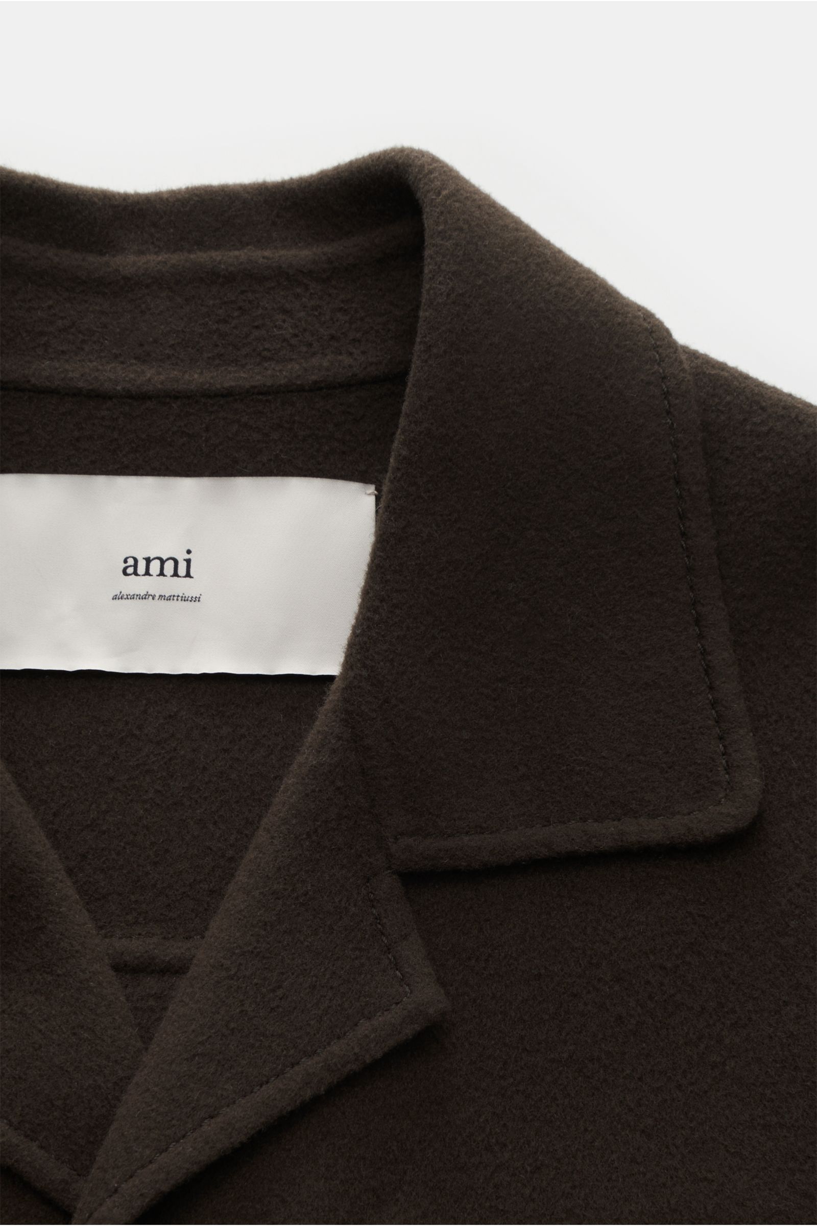 Ami Paris Carcoat dunkelbraun