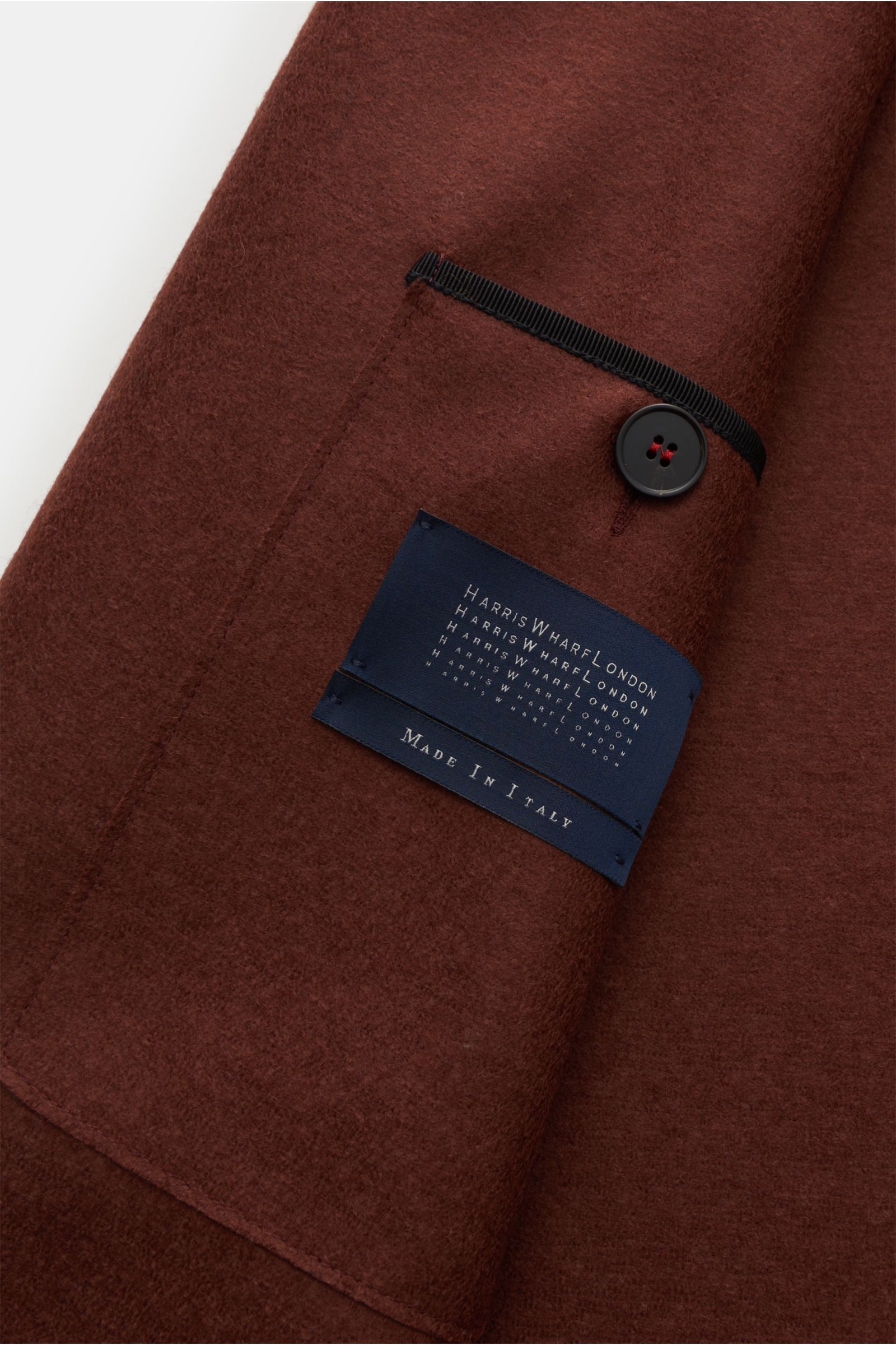 Harris Wharf London  Wool coat brown