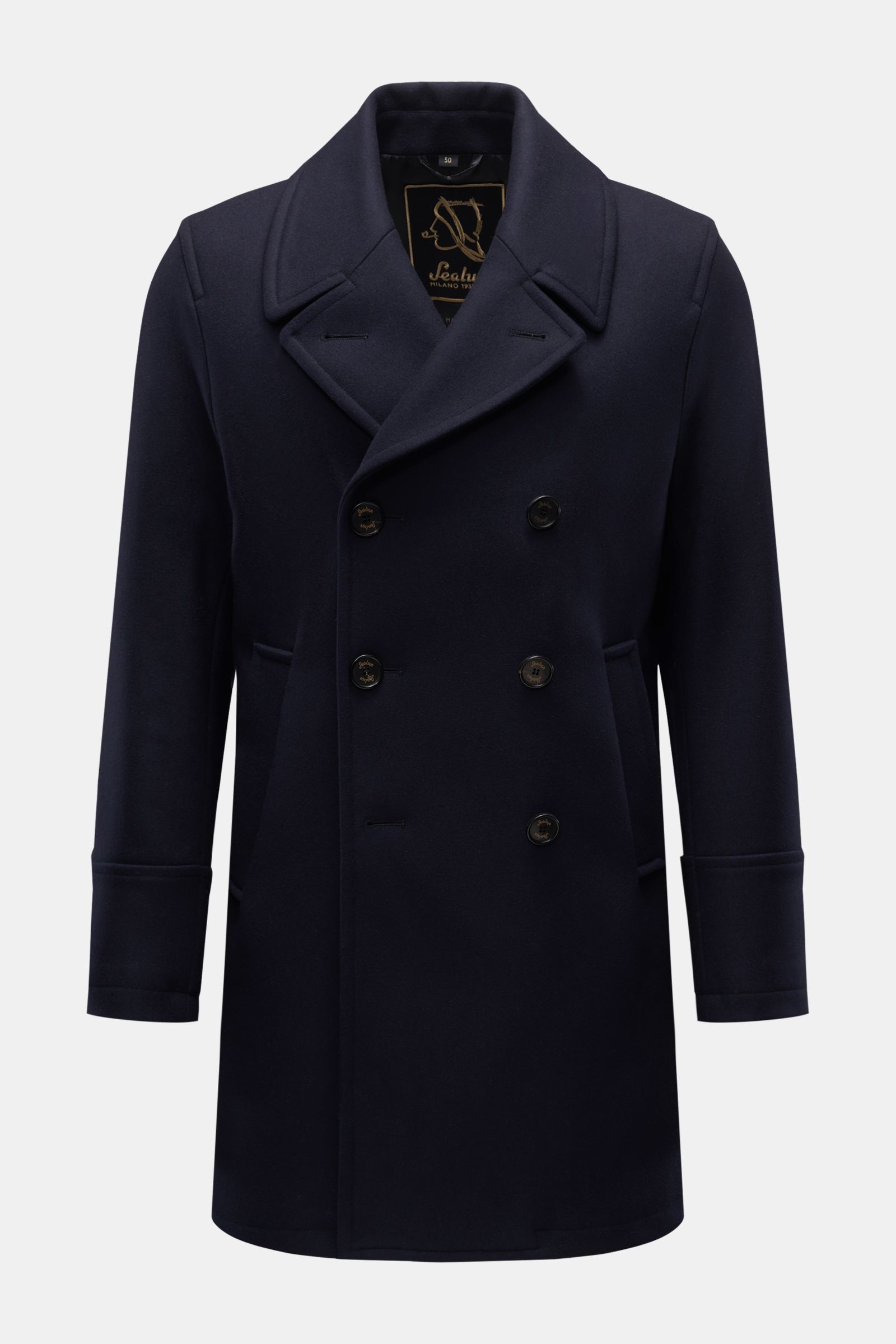Short pea coat Genova Peacoat navy