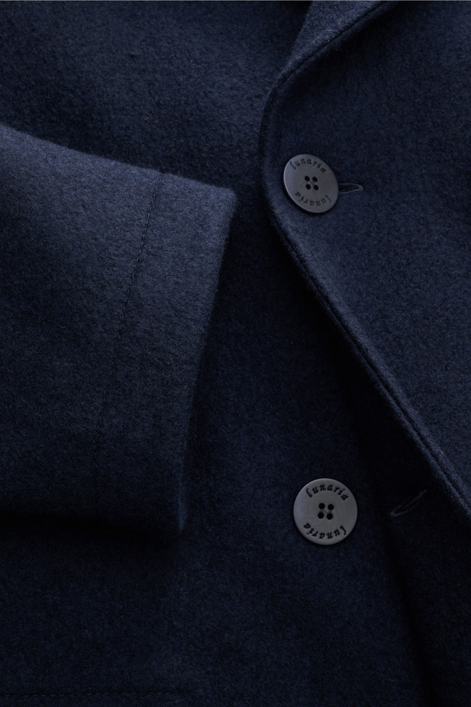 Lunaria Cashmere Cashmere Mantel navy