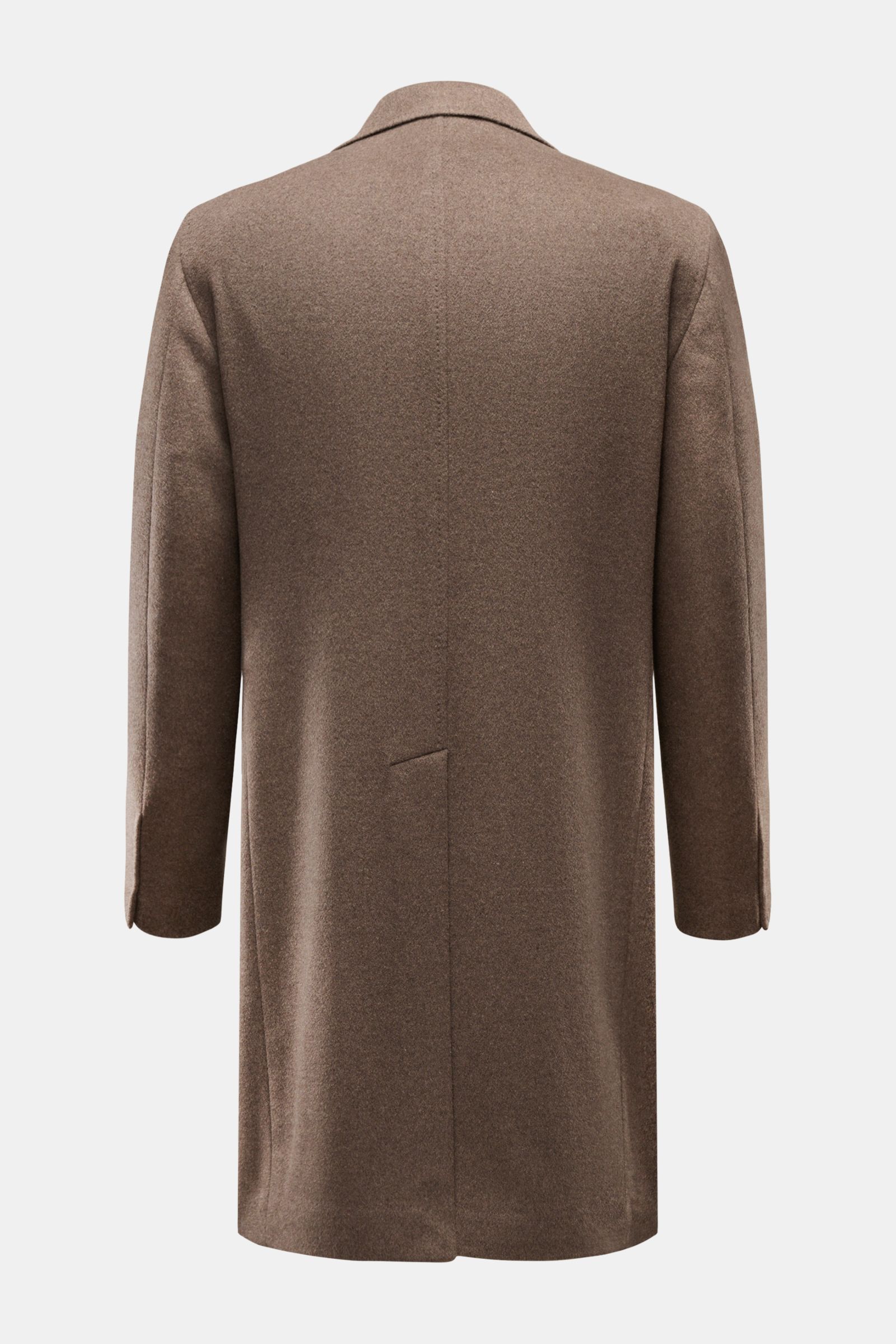 Tagliatore Cashmere Mantel graubraun