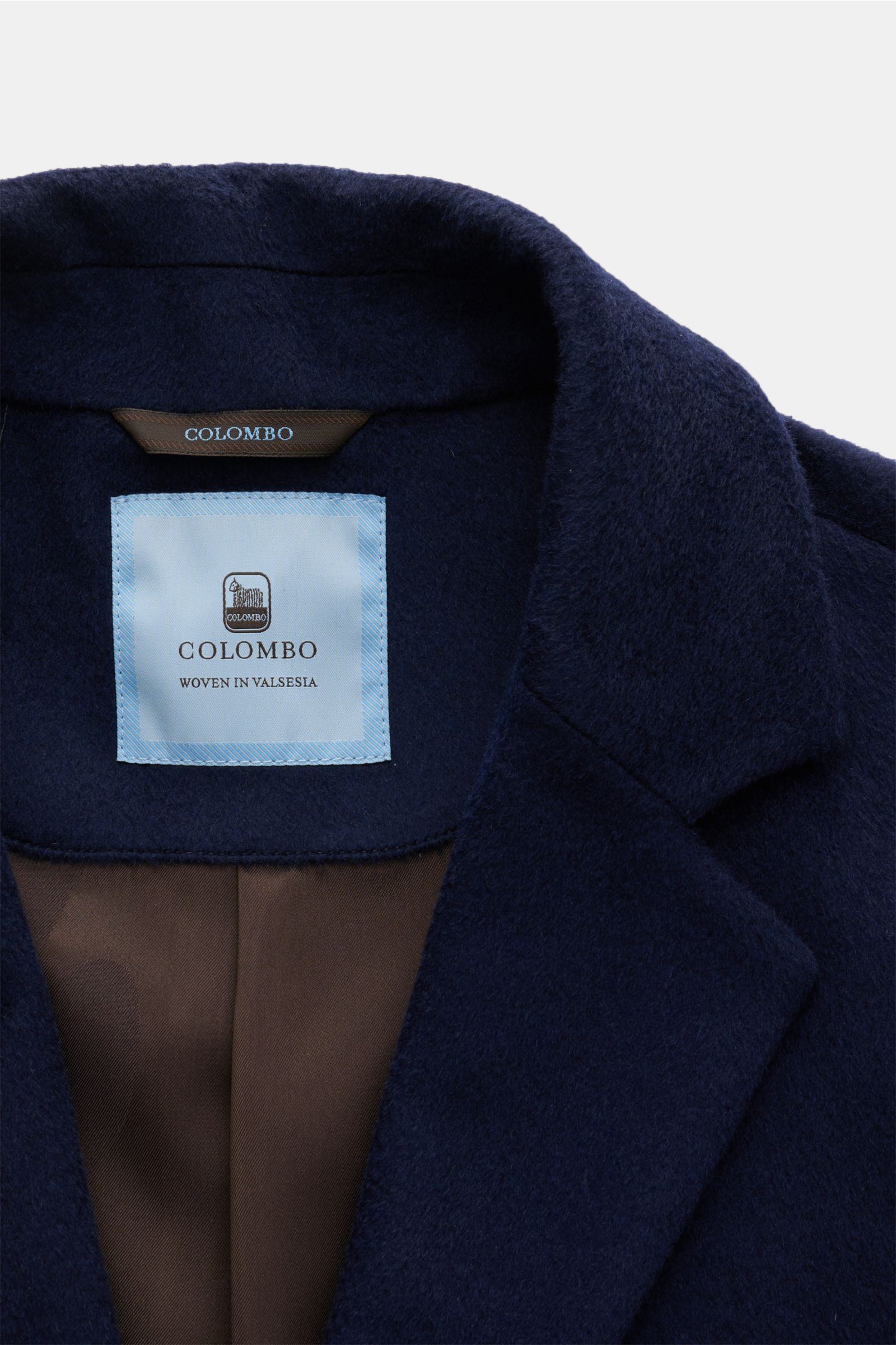 Colombo Cashmere Mantel dunkelblau