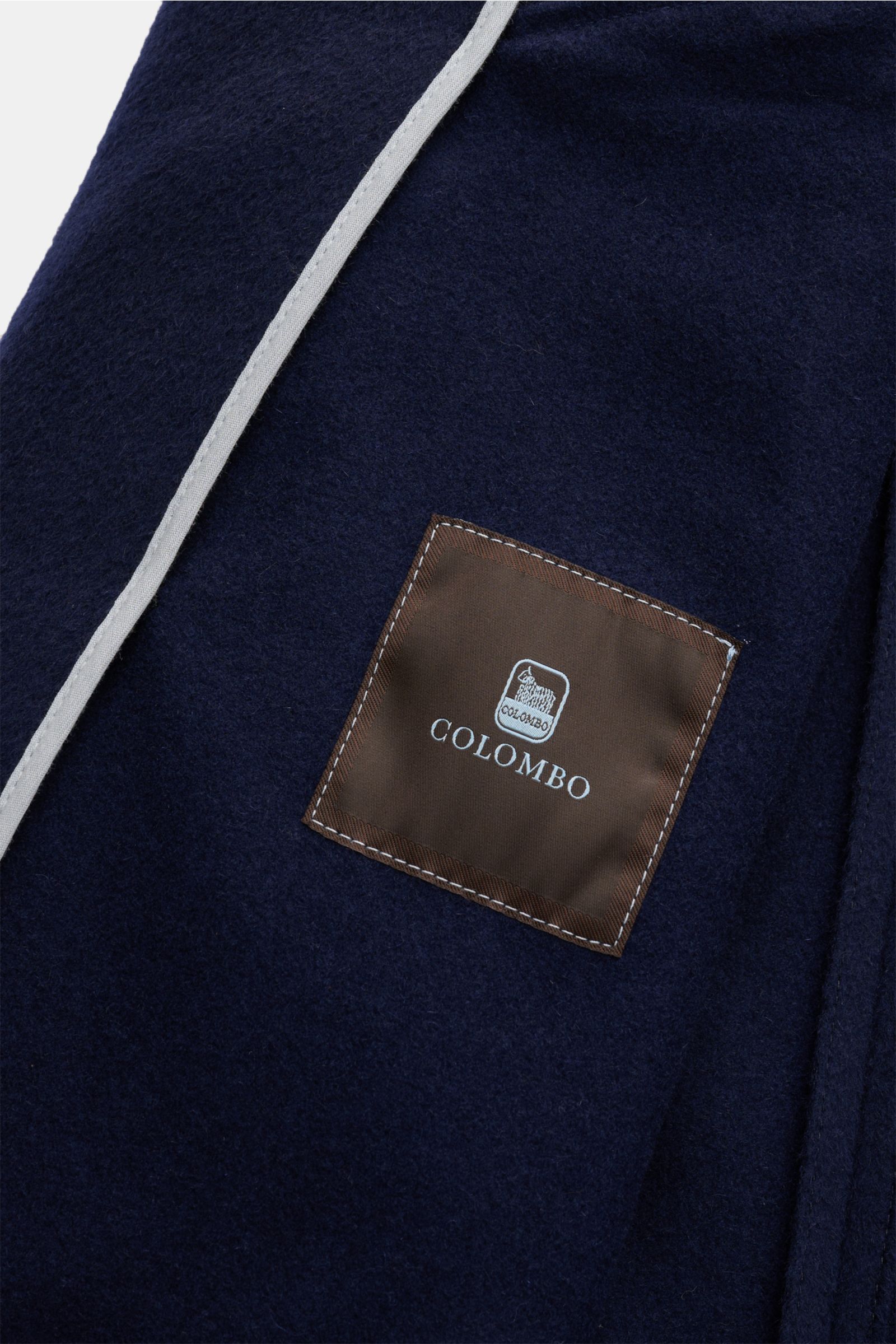 Colombo Cashmere Mantel dunkelblau