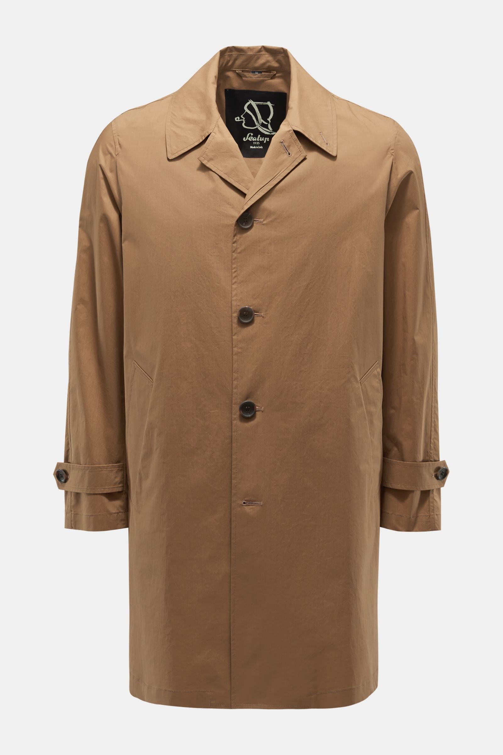 Trench coat 'Bretello' brown 