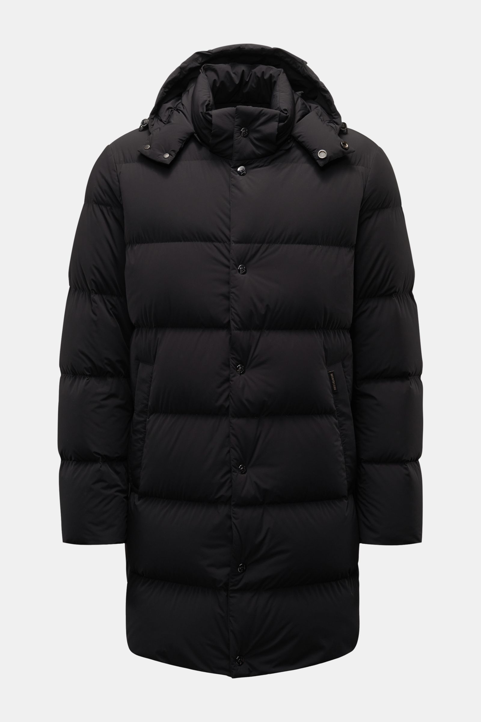 Down coat black