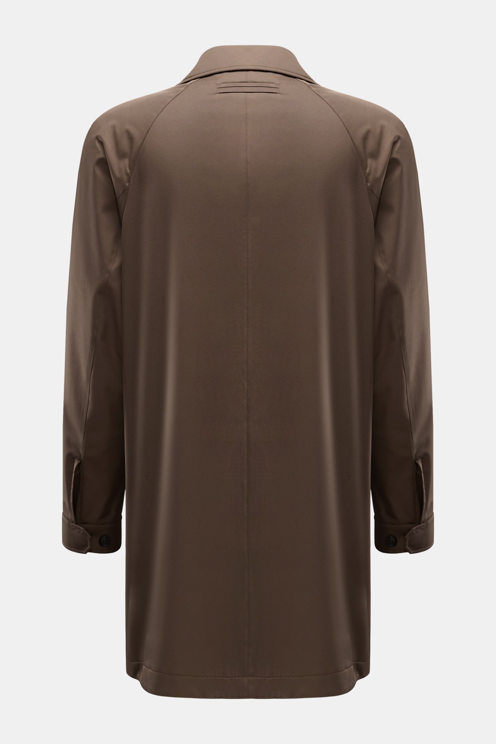 Zegna Mantel 'Motorin' graubraun