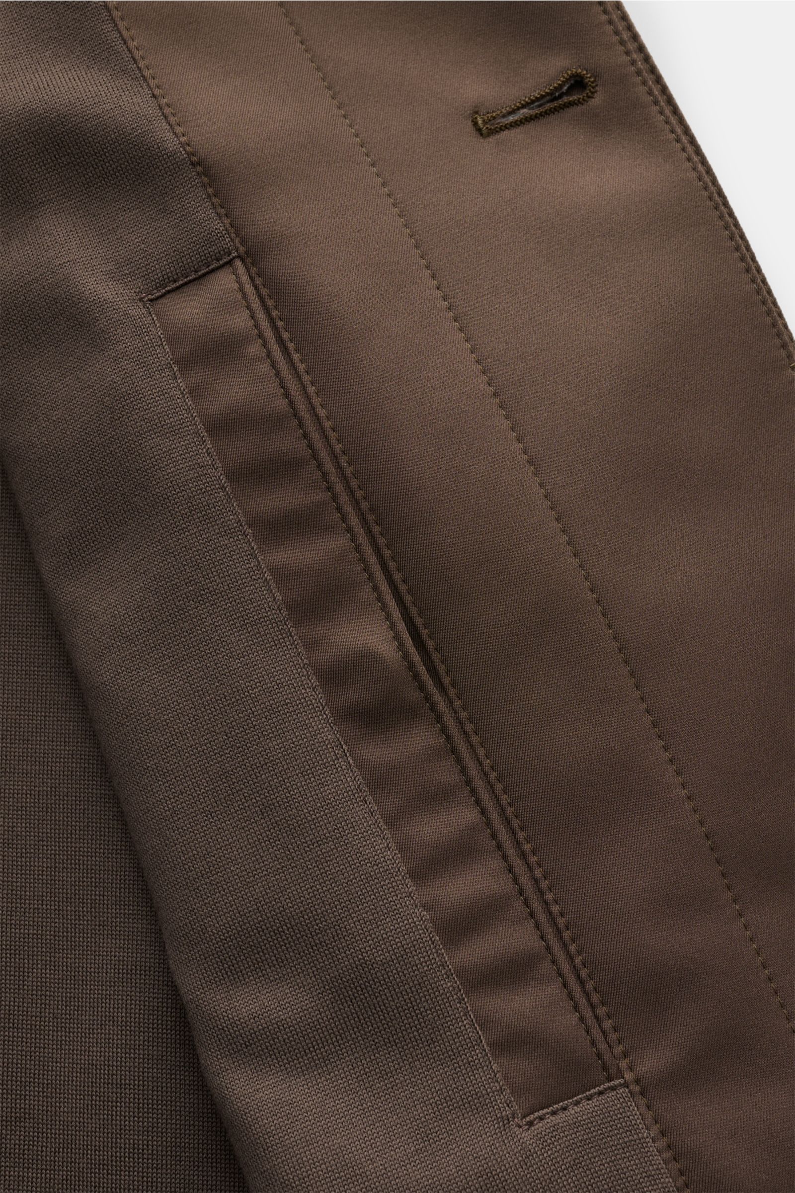 Zegna Mantel 'Motorin' graubraun