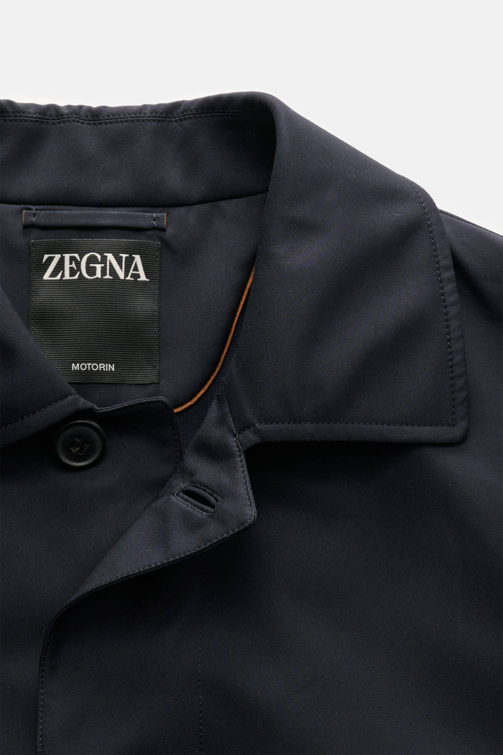Zegna Mantel 'Motorin' navy