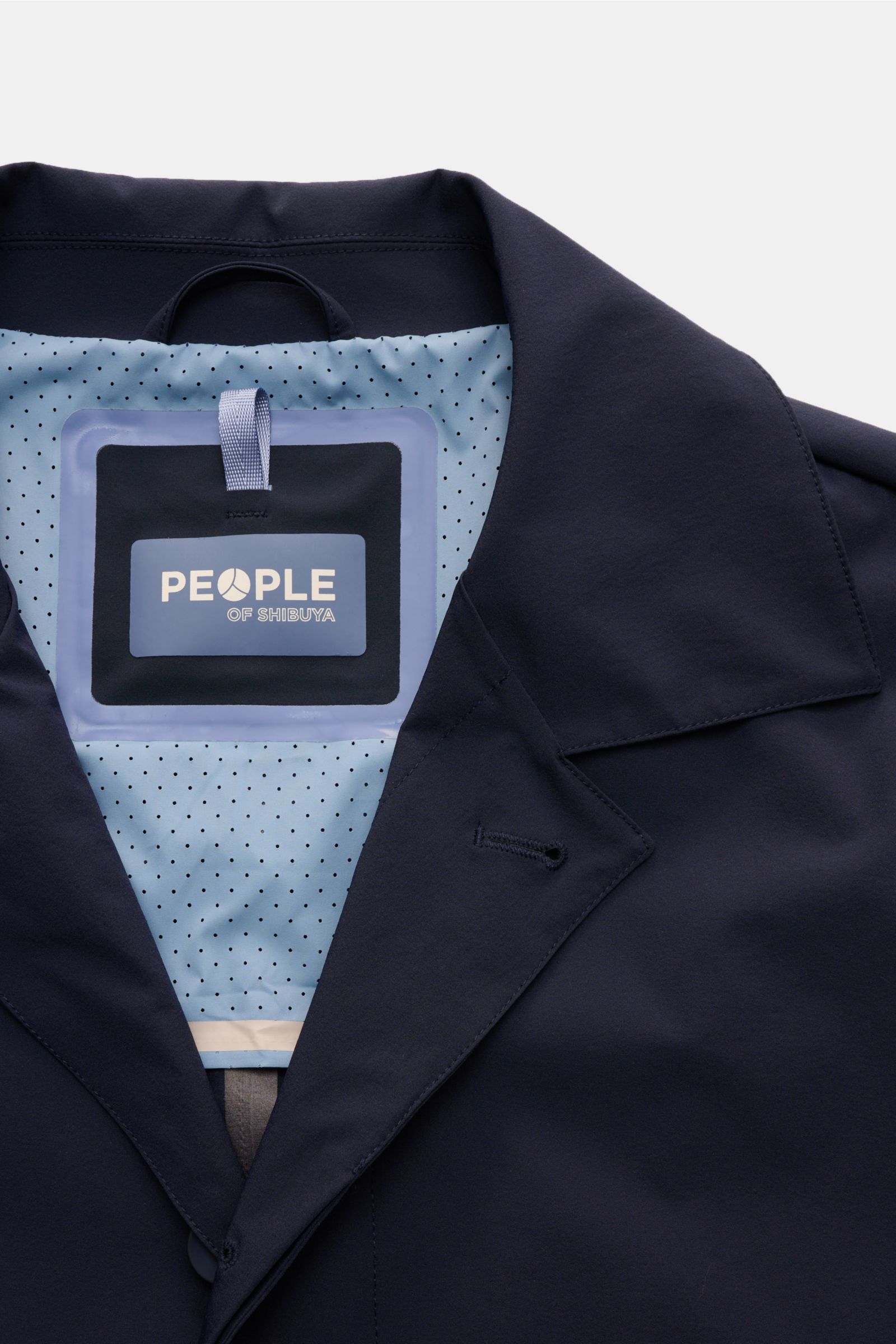 People of Shibuya Mantel 'Kurume' navy