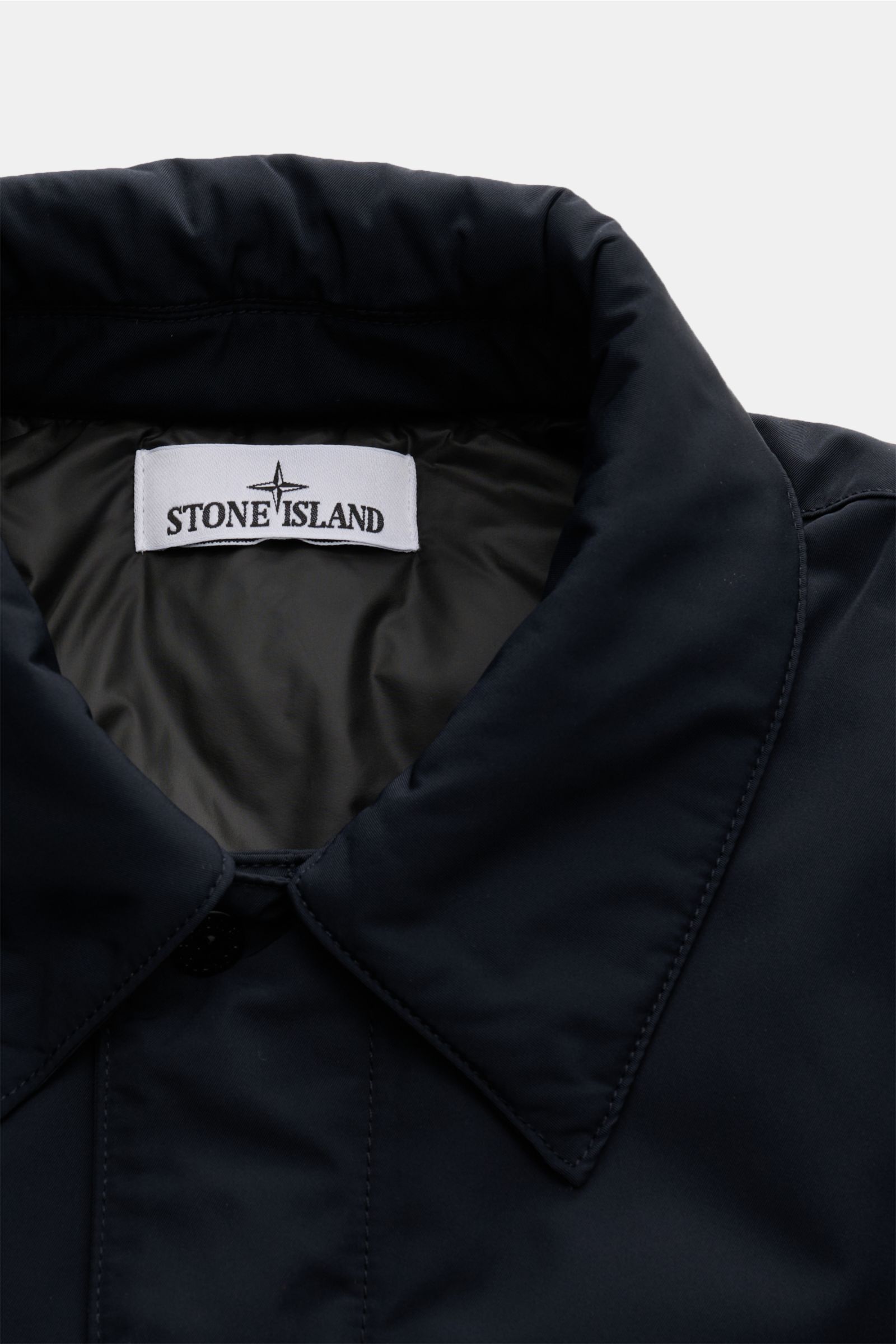 Stone Island Parka 'Micro Twill' dark navy