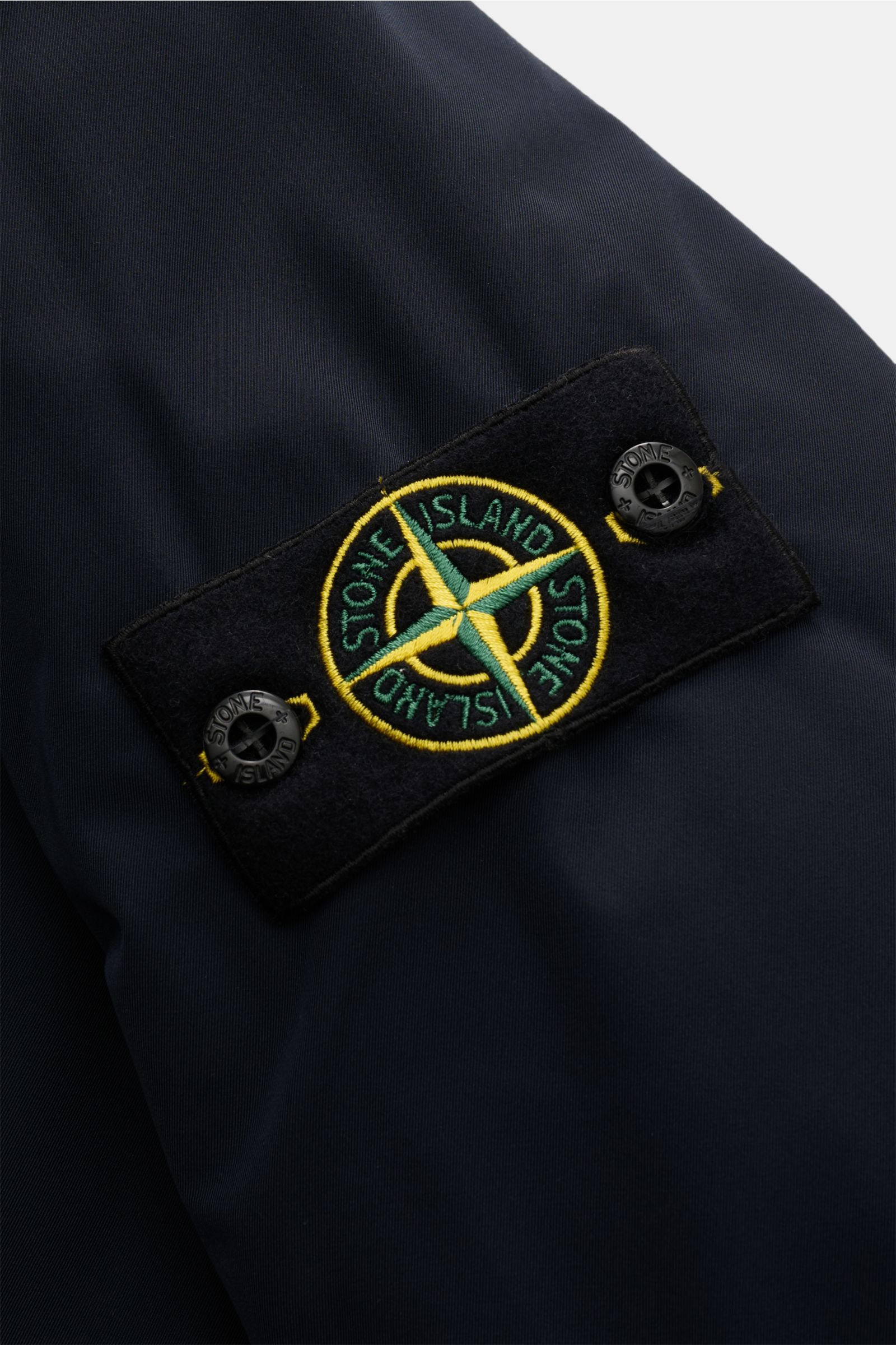 Stone Island Parka 'Micro Twill' dark navy