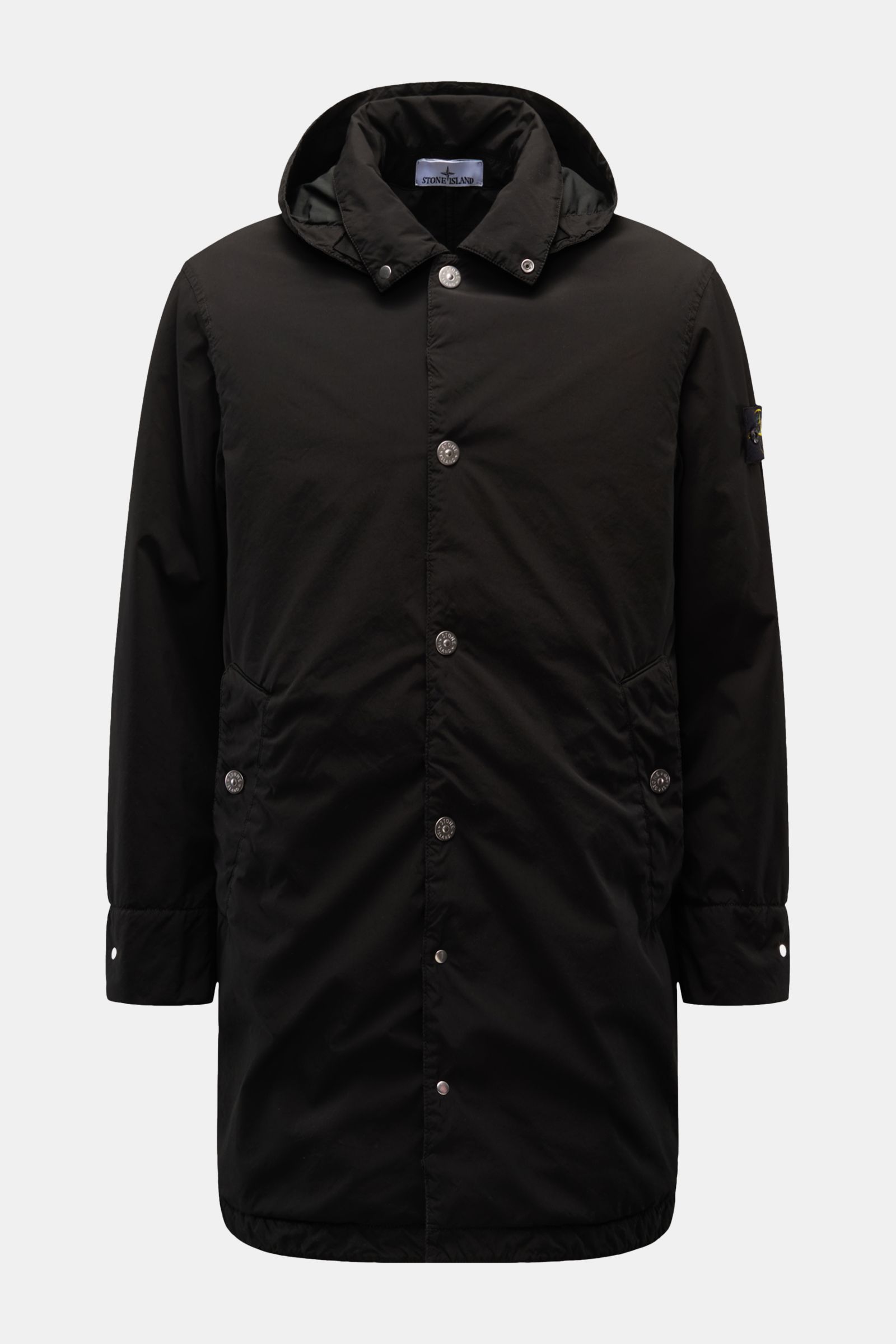 STONE ISLAND Parka 'Light Compact Touch Poly-TC' schwarz