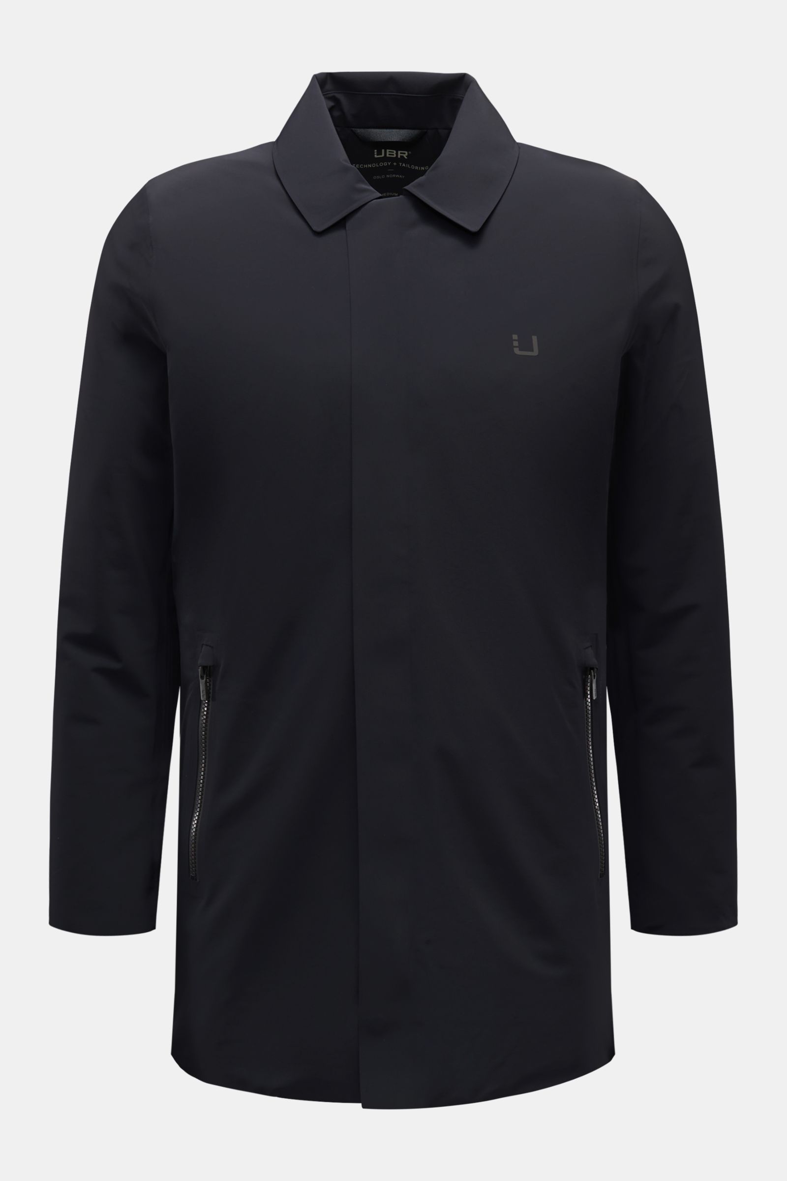UBR Kurzmantel 'Regulator Coat' schwarz