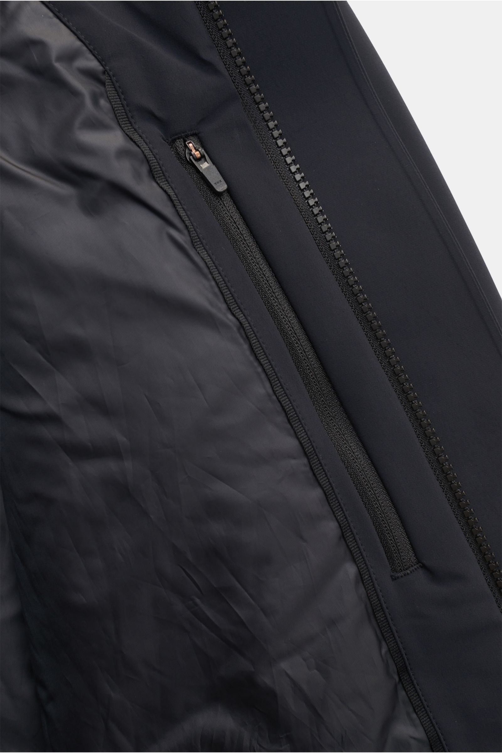 UBR Kurzmantel 'Regulator Coat' schwarz