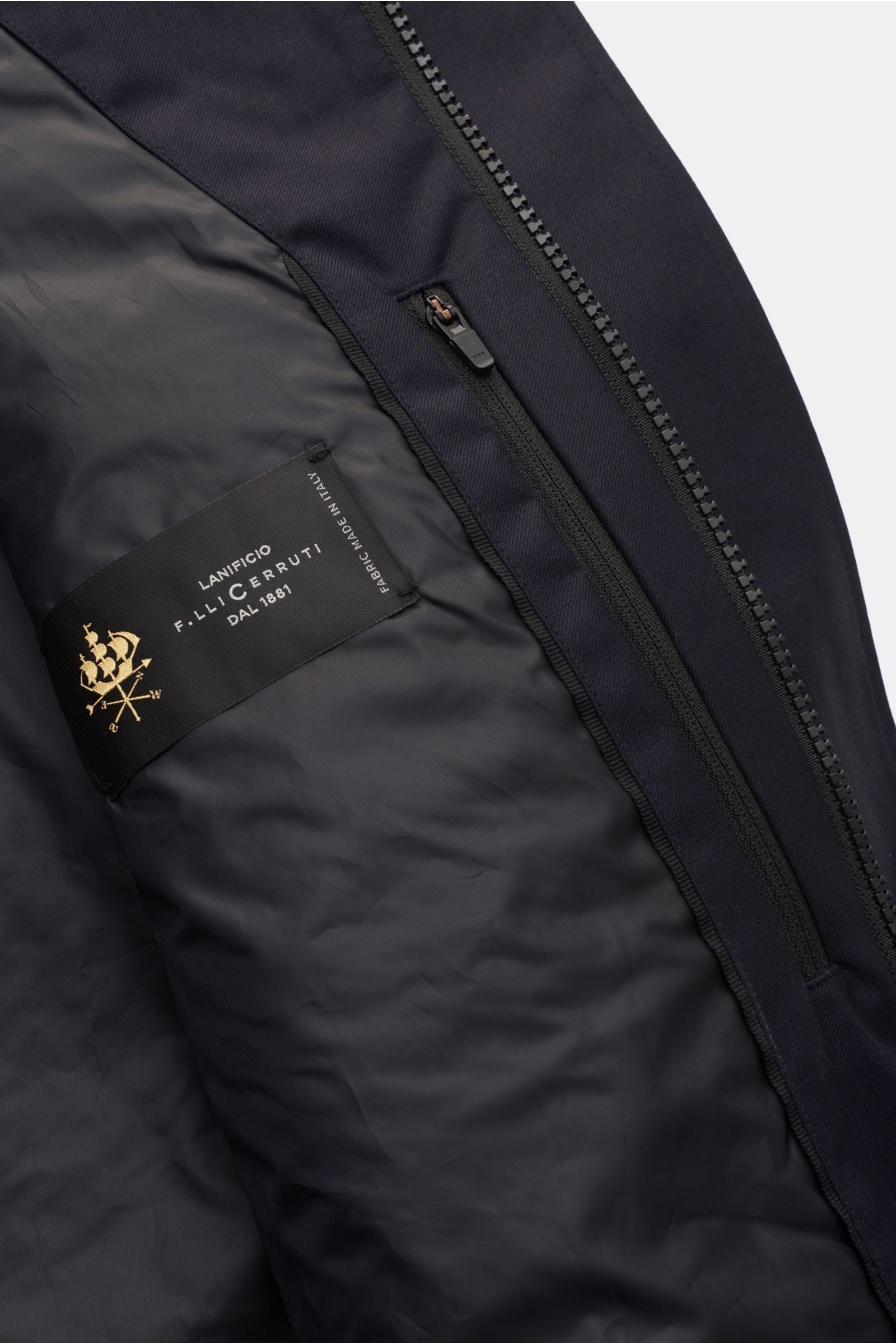 UBR Woll-Kurzmantel 'Regulator Savile' navy