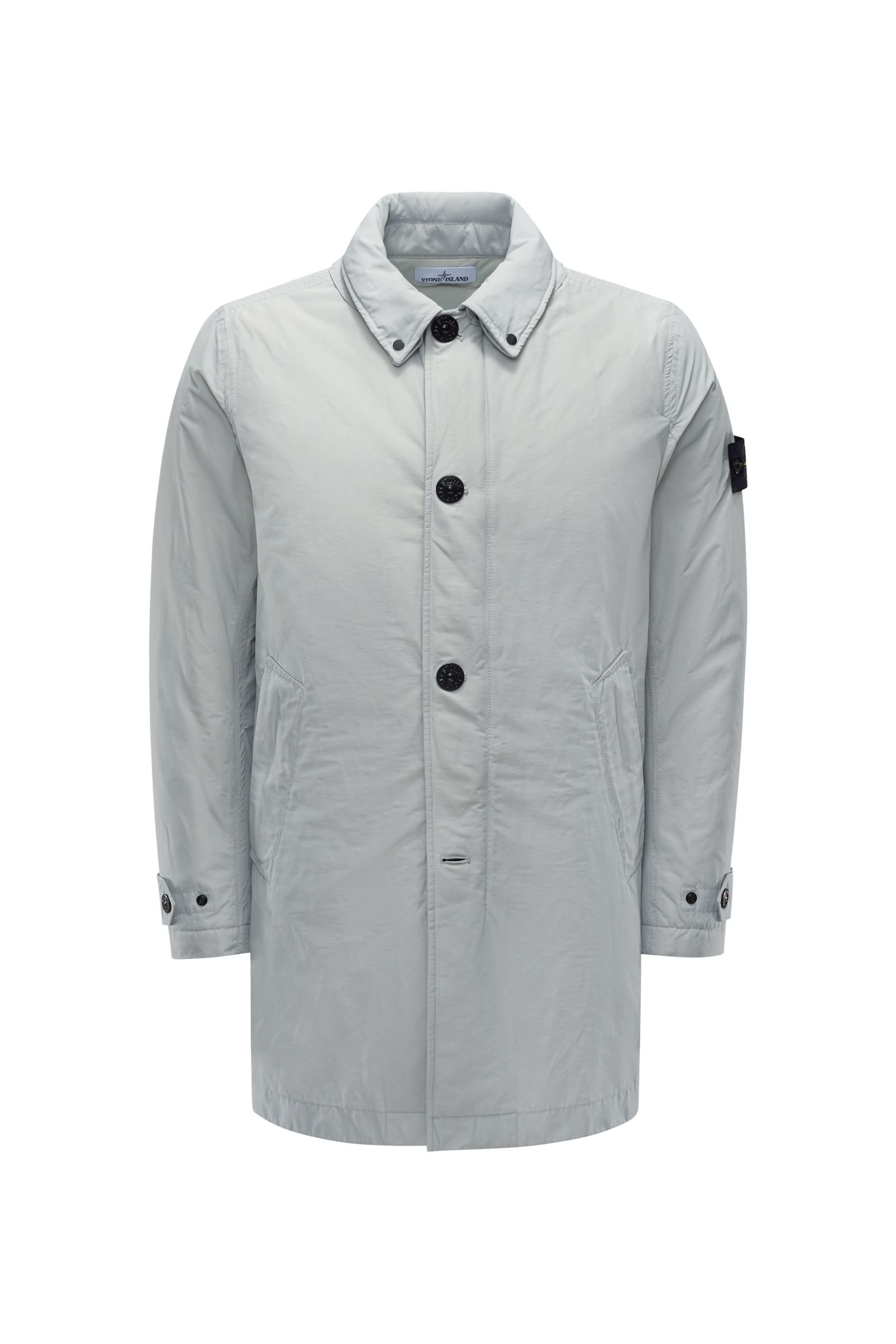 Short coat 'Micro Reps Primaloft' light grey