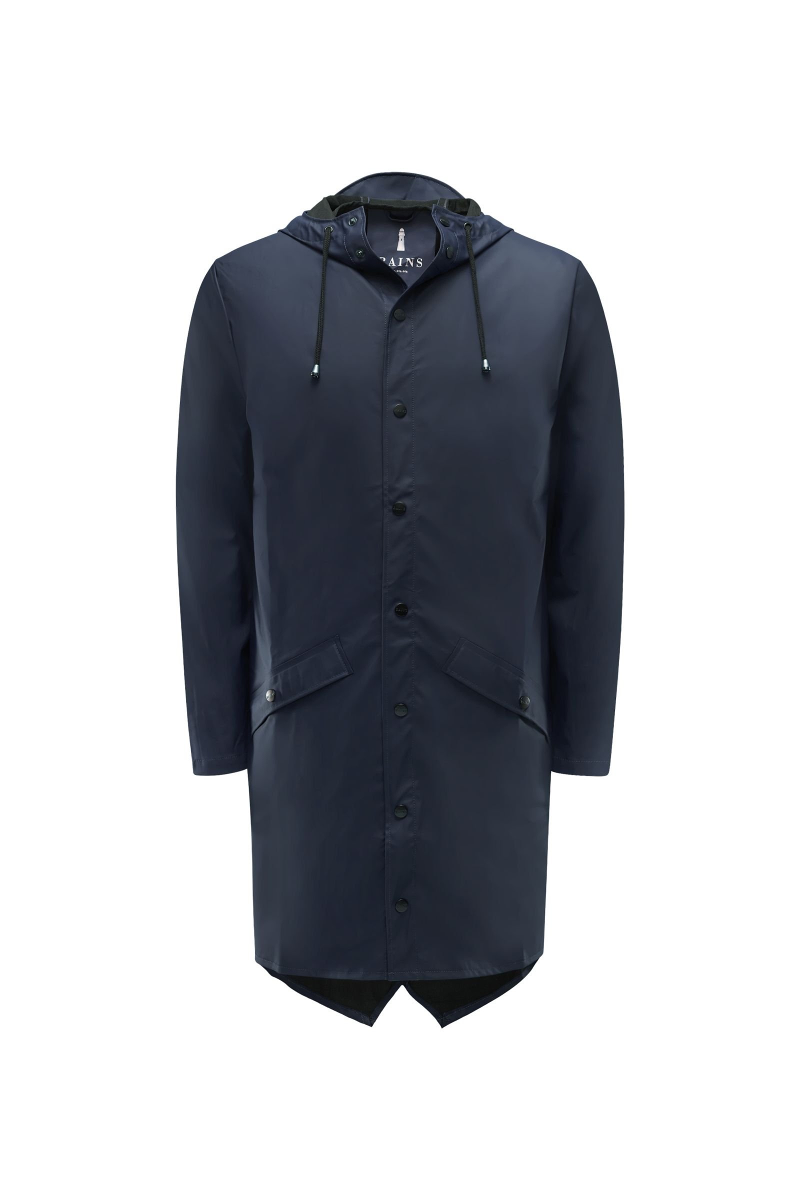 Rain coat 'Long jacket' navy