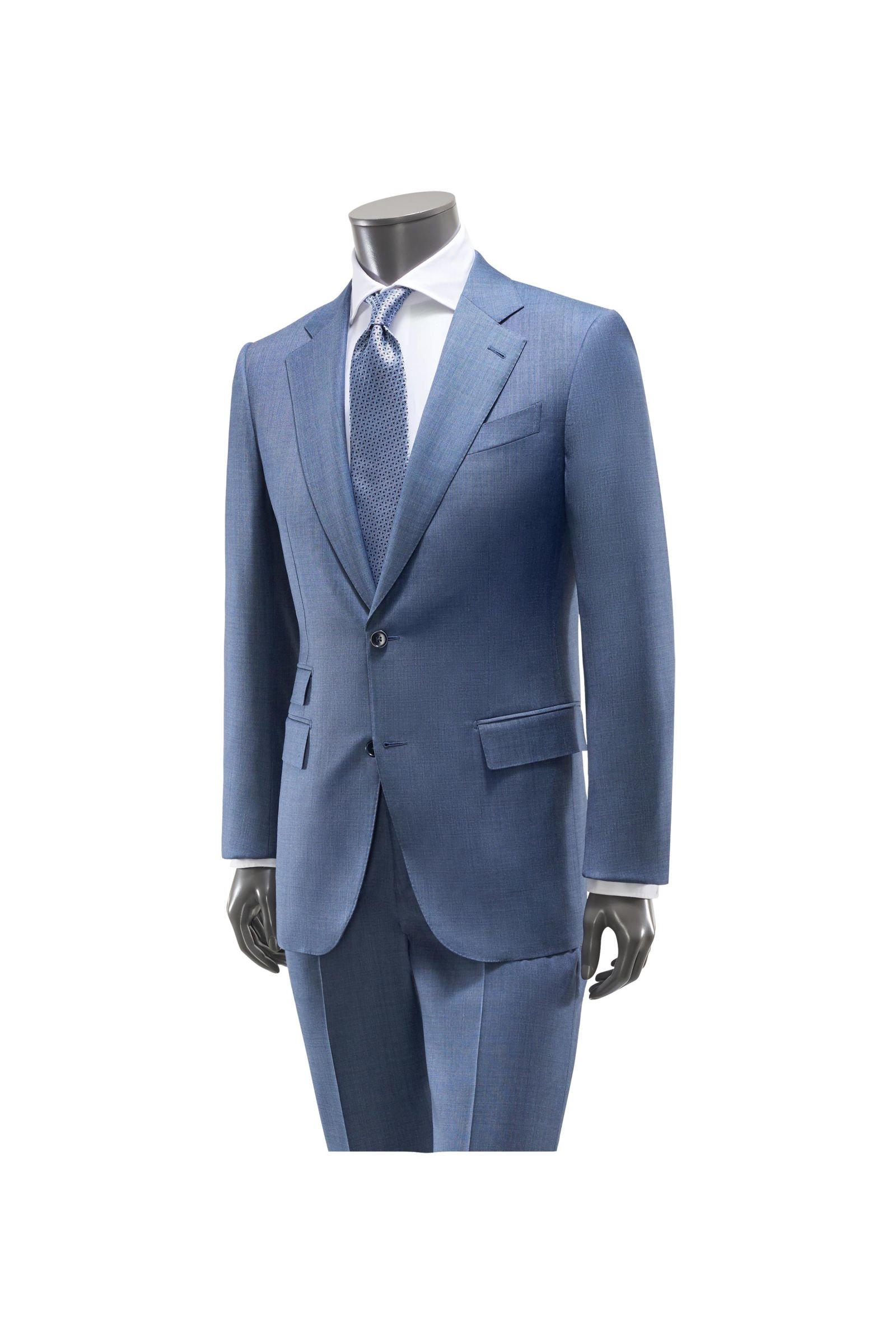 Suit 'Multiseason Manhattan slim fit' grey-blue