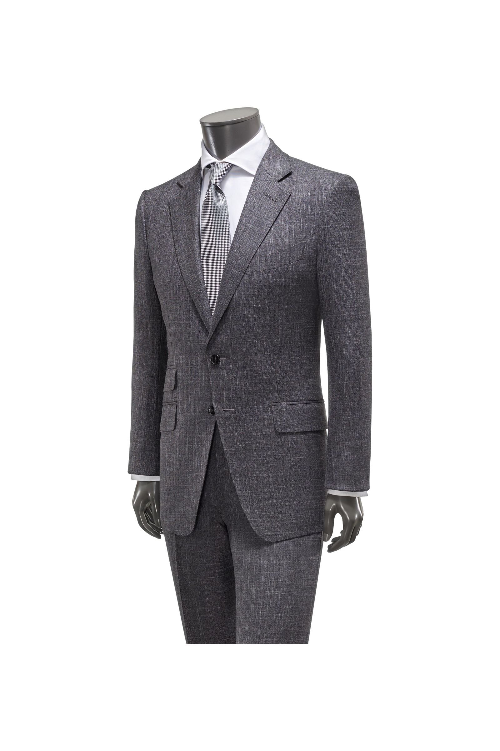 Suit 'O'Connor' dark grey patterned