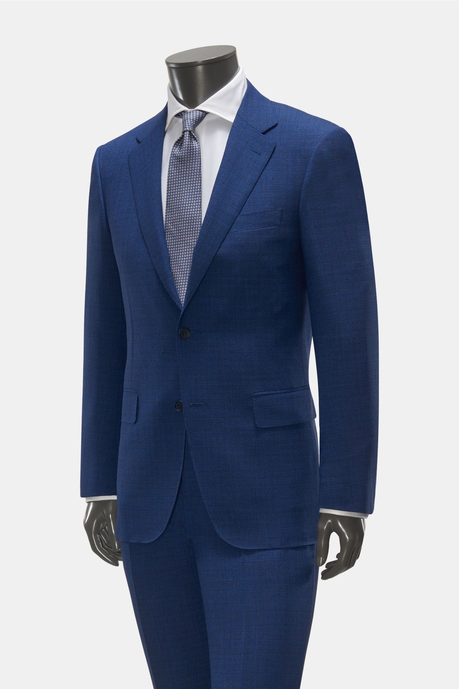 CANALI suit 'Impeccabile 2.0' dark blue checked | BRAUN Hamburg