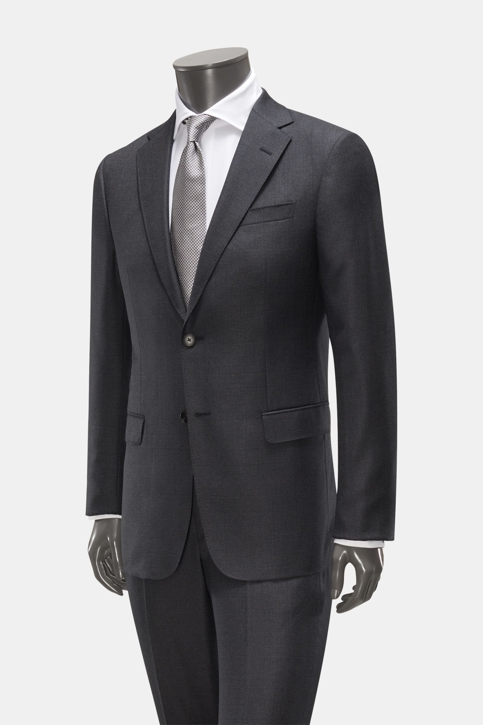 Suit 'Drop 7' anthracite checked