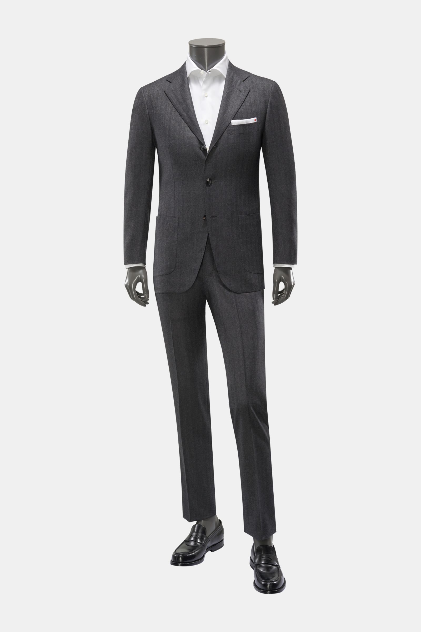 KITON suit anthracite BRAUN Hamburg