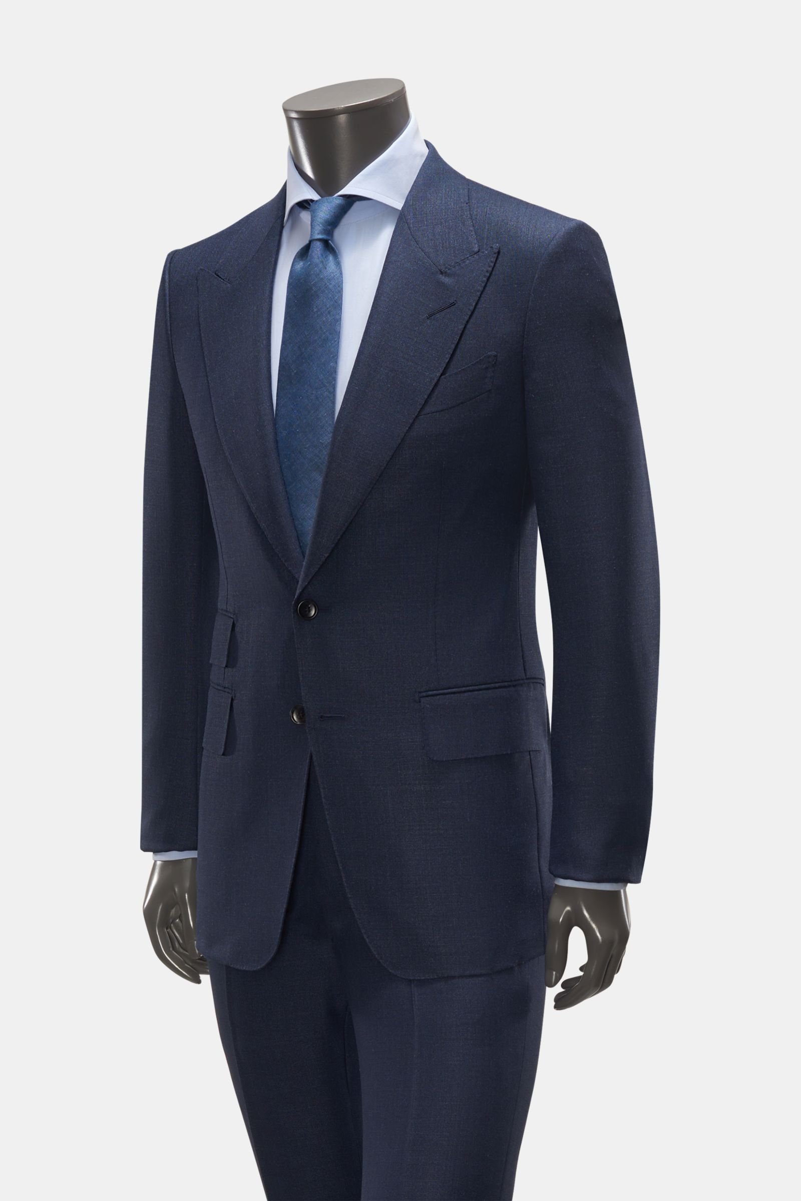 Top 38+ imagen tom ford blue suit
