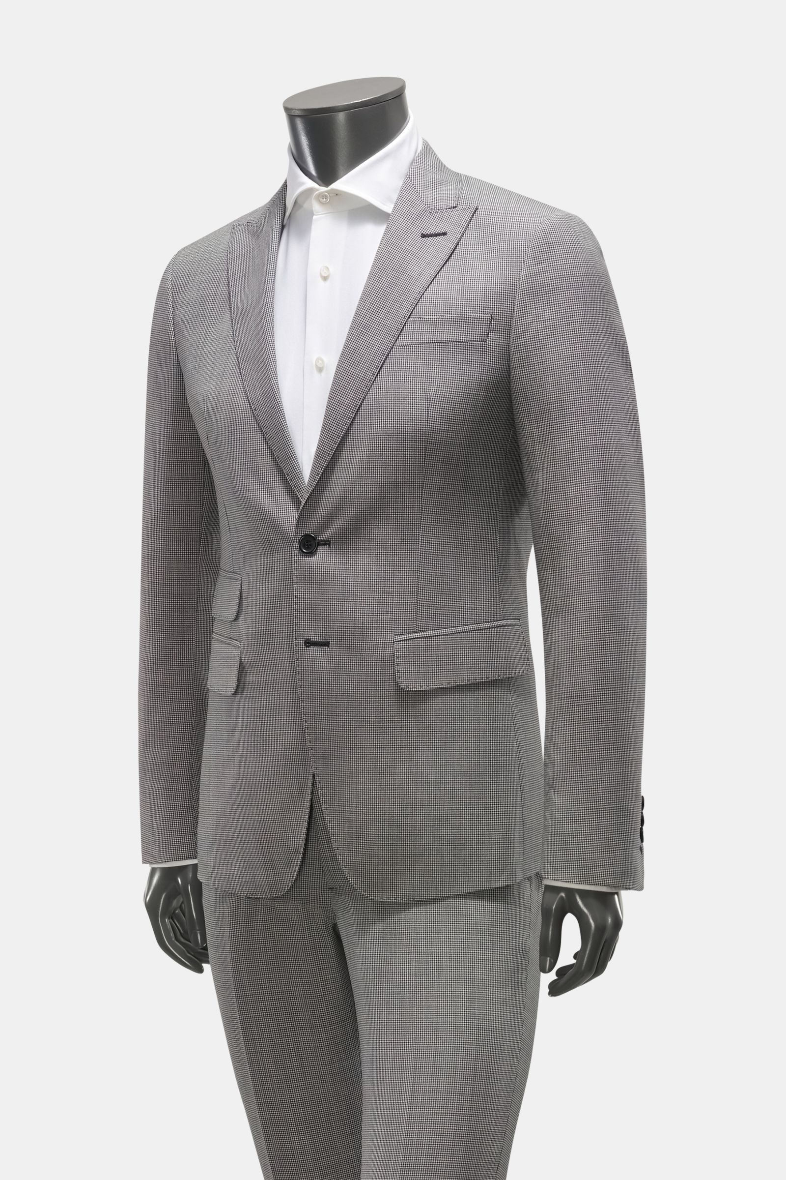 DSQUARED2 suit 'London' black/off-white checked | BRAUN Hamburg