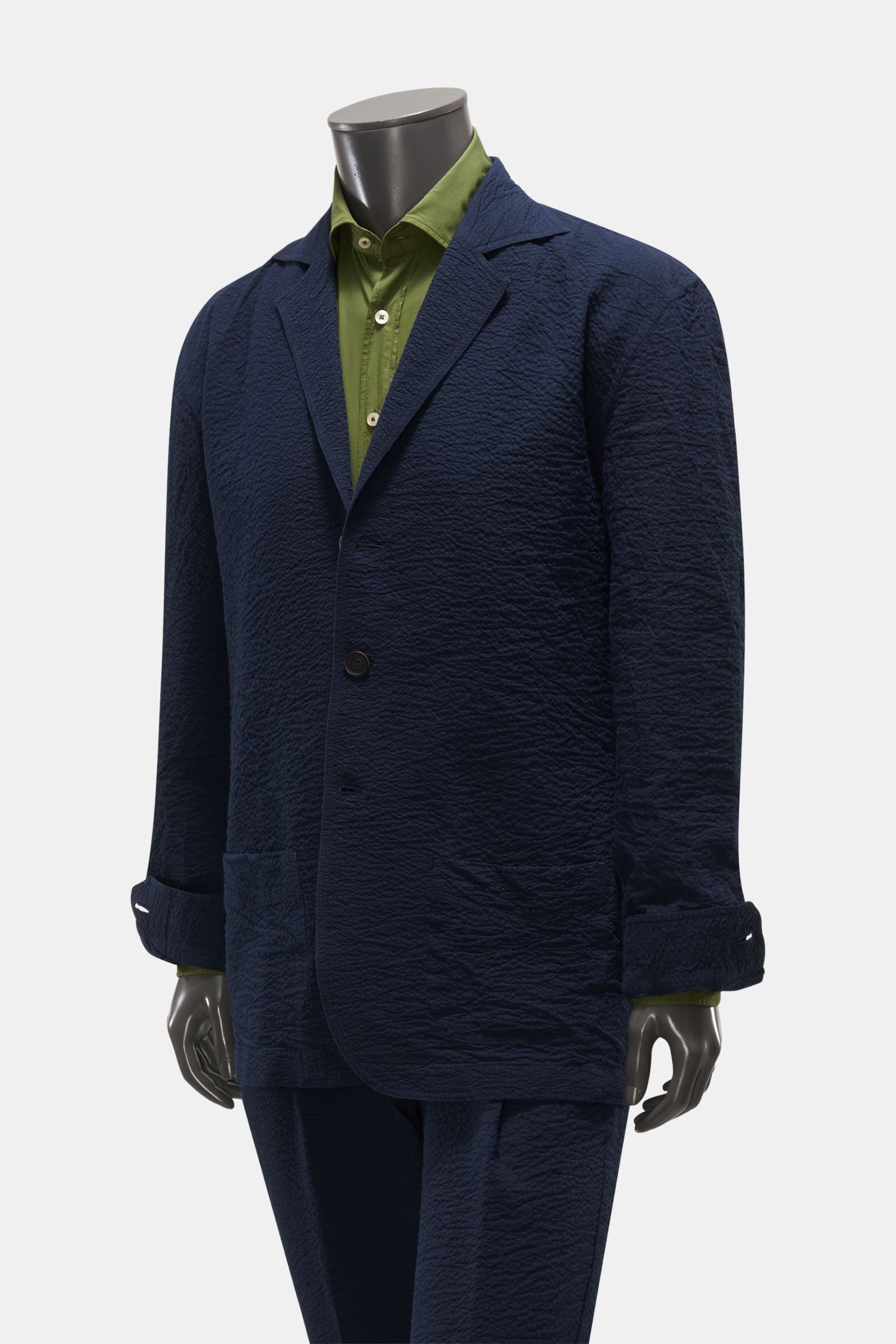 StudioSuits- Gray Seersucker Suit | Seersucker suit, Black velvet suit,  Pinstripe suit