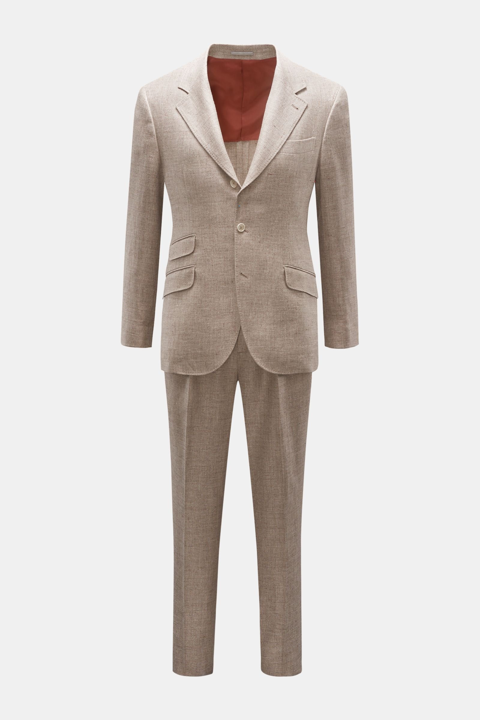 Suit grey-brown