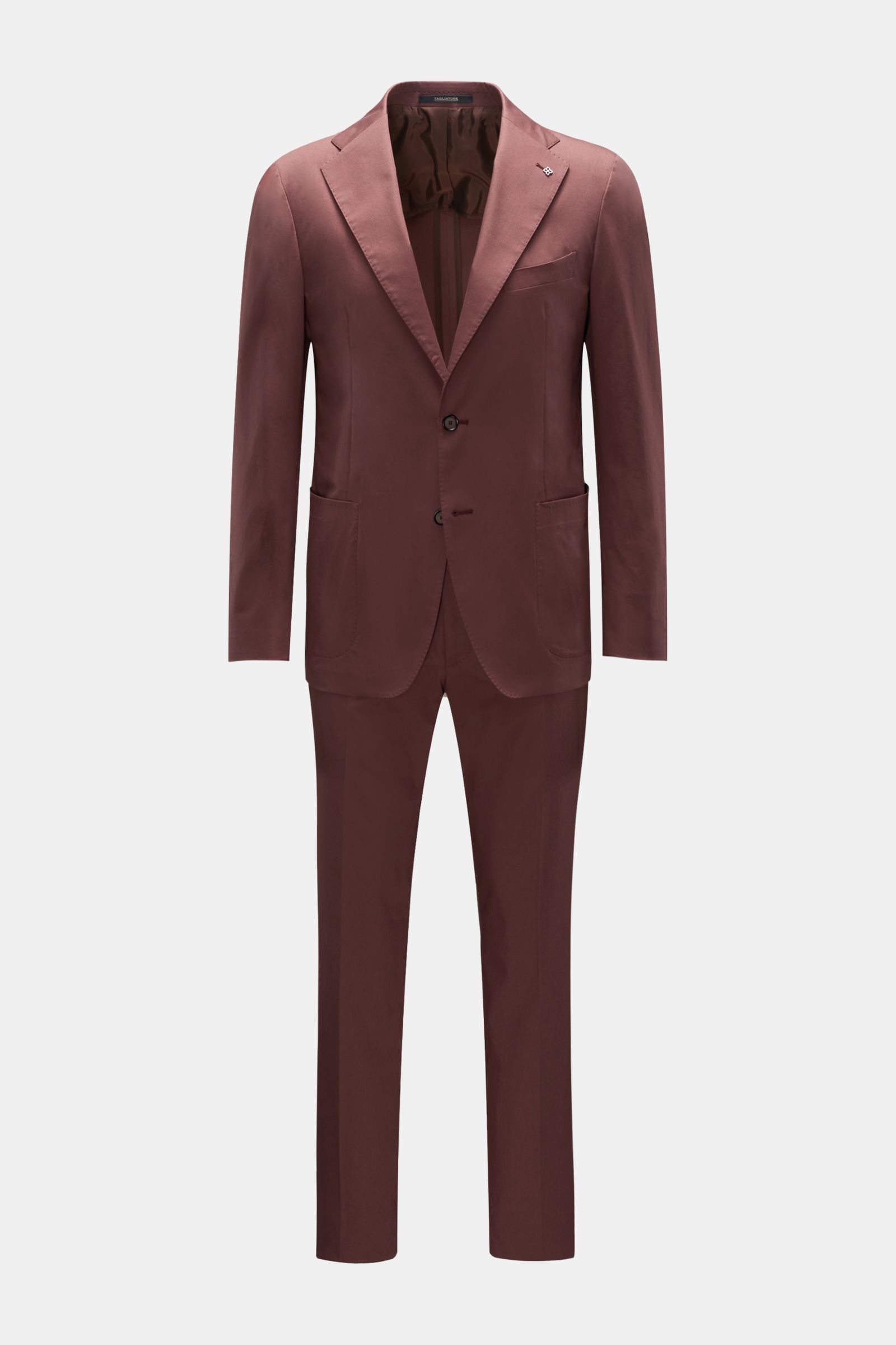 Cotton suit brown
