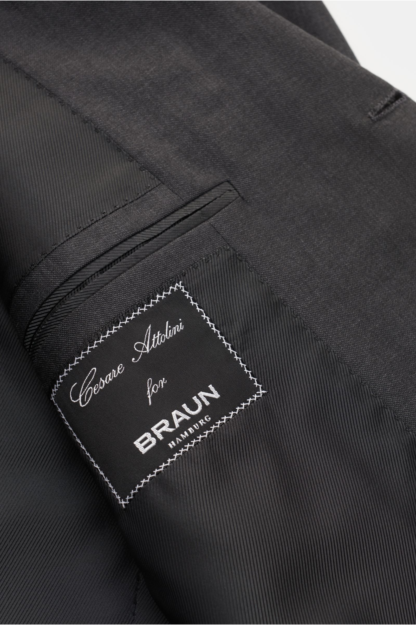 Cesare Attolini Anzug anthrazit