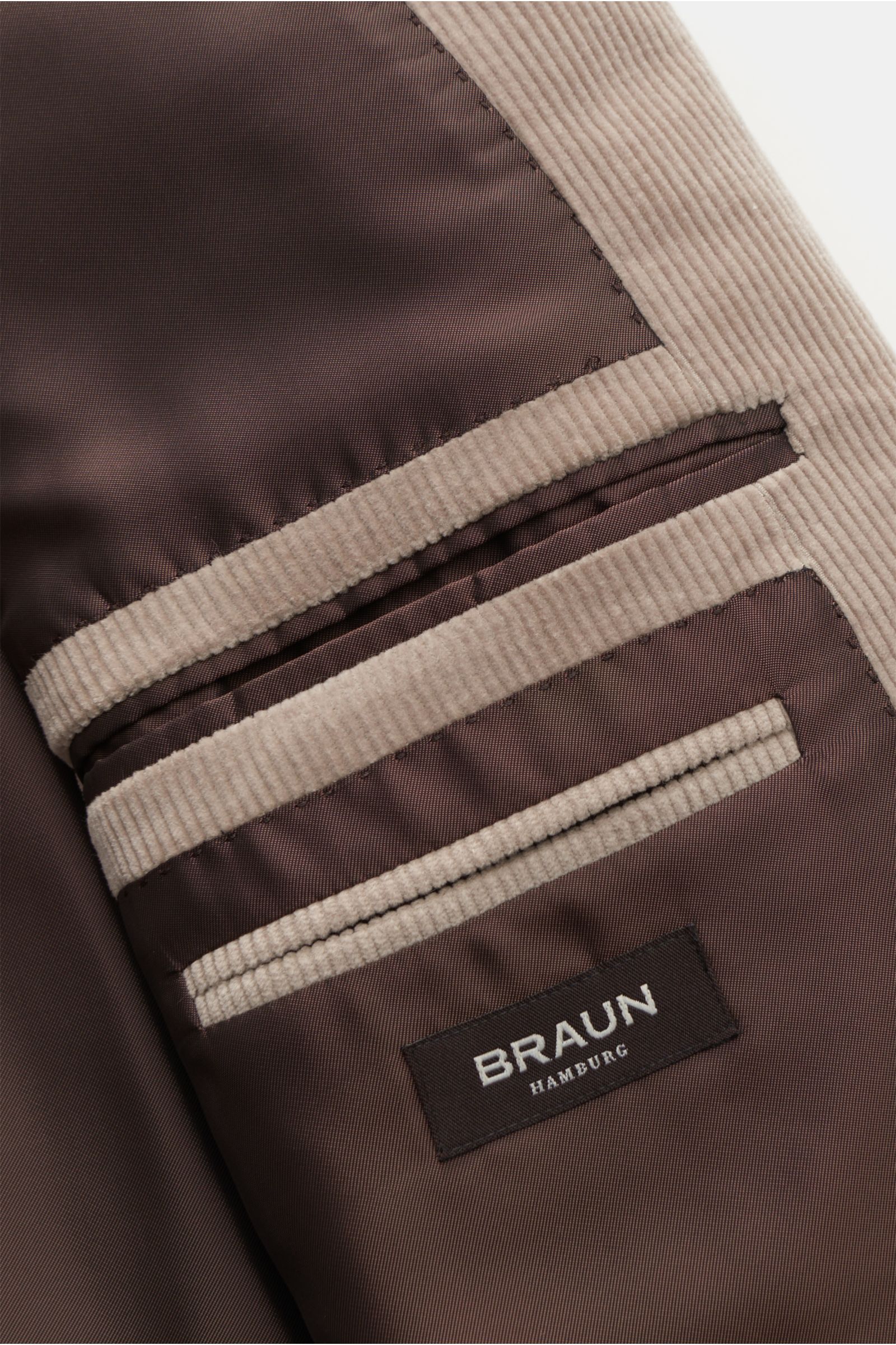 Zegna Cordanzug beige