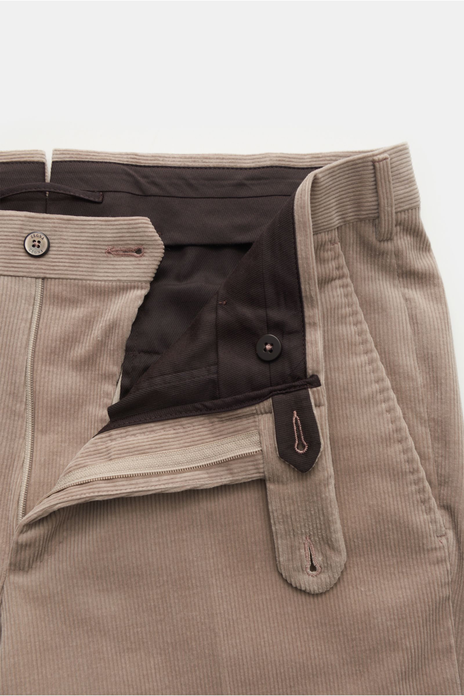 Zegna Cordanzug beige