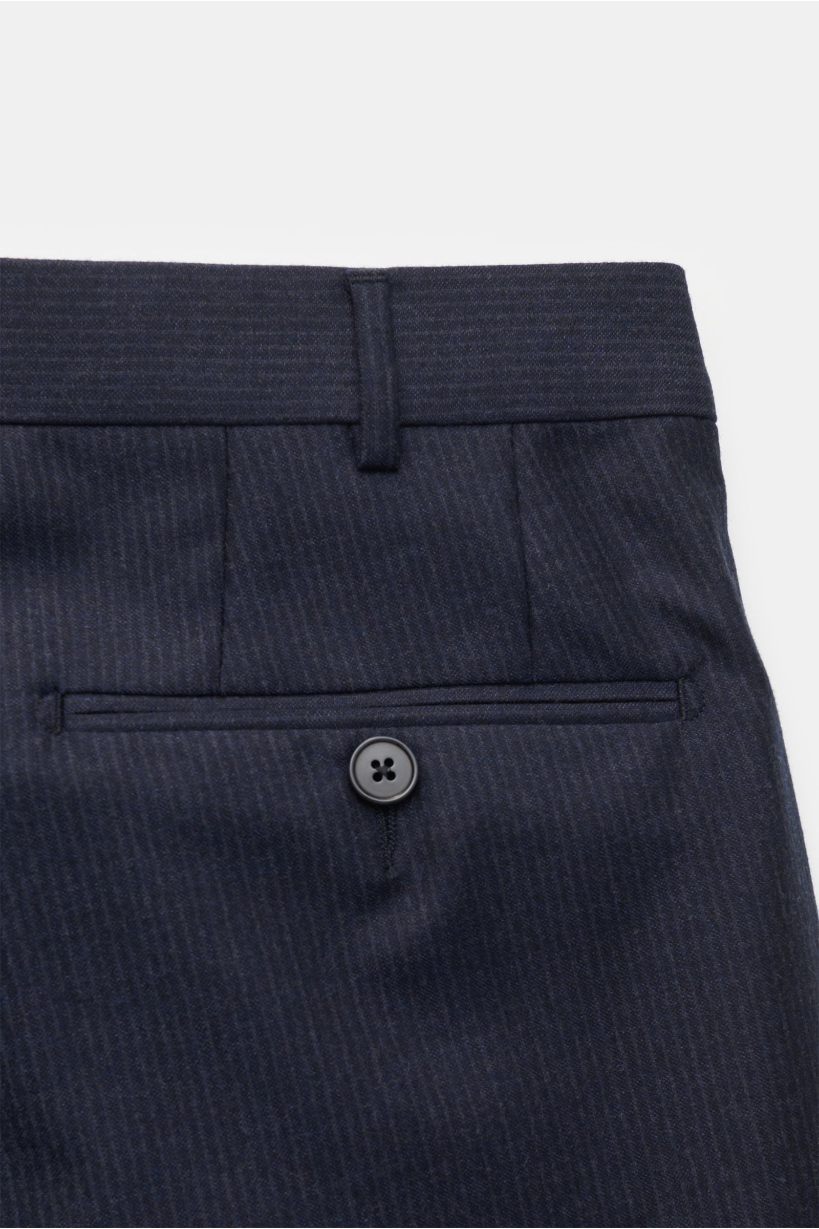 Zegna Anzug navy gestreift