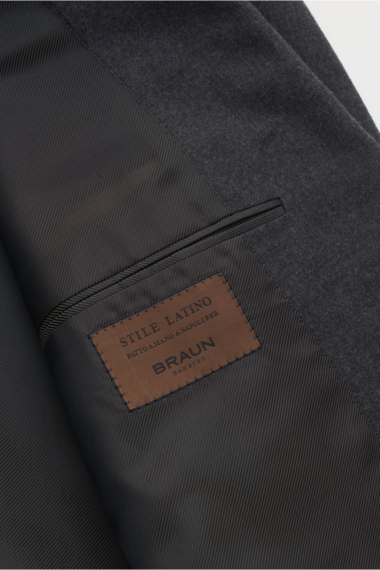 Stile Latino Suit 'Vincenzo' dark grey mottled