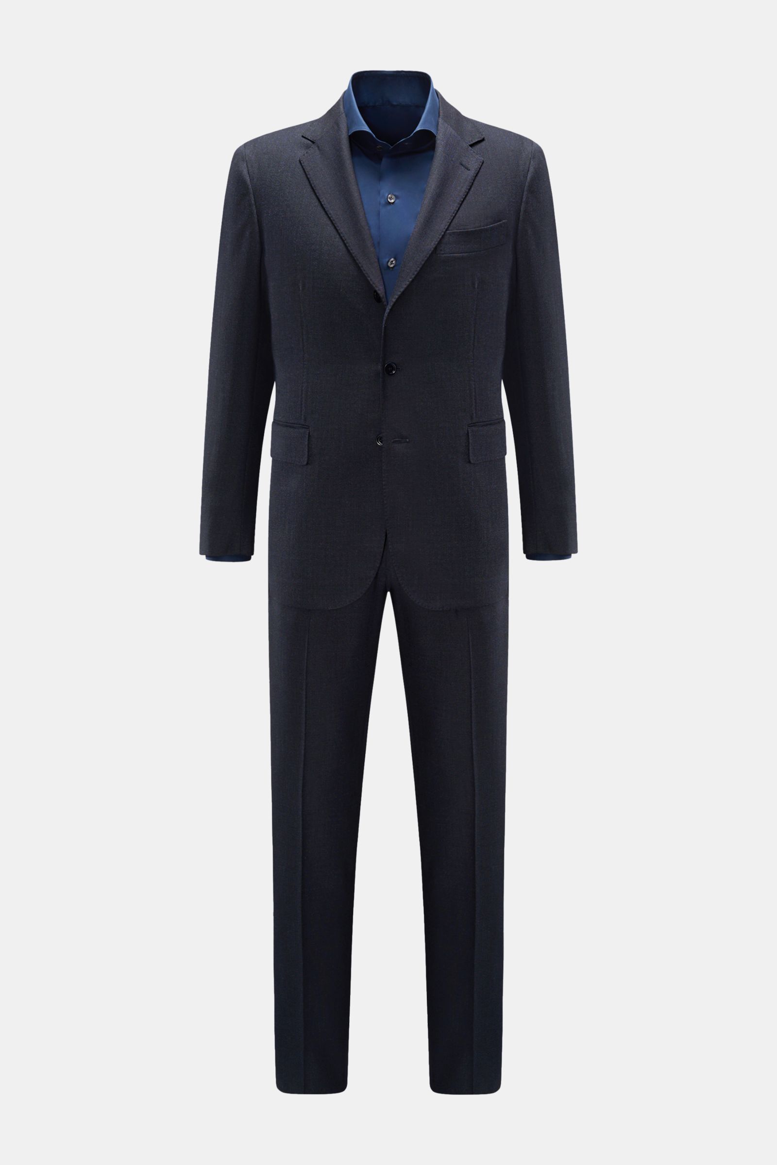 Stile Latino Anzug 'Vincenzo' anthrazit/navy meliert