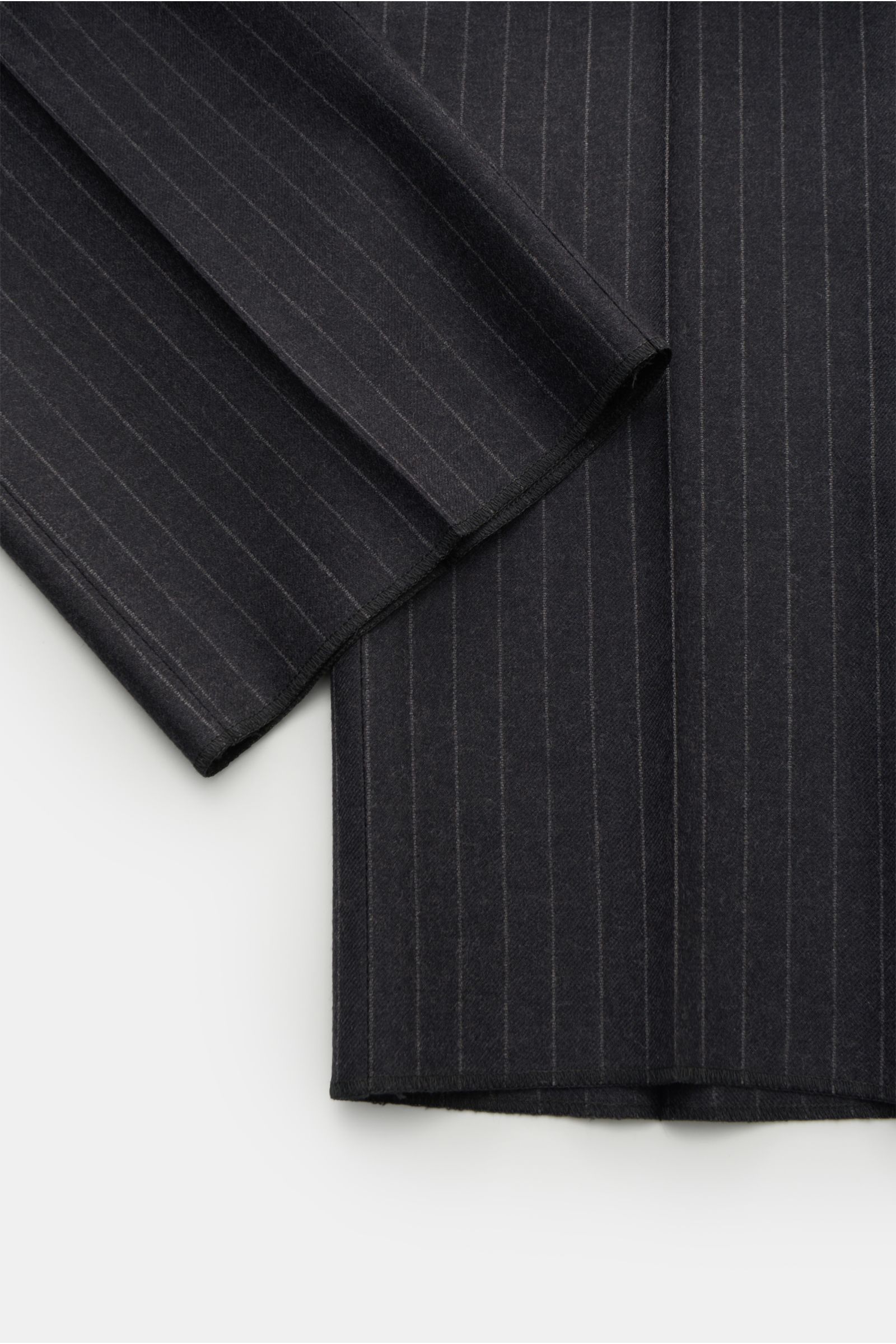 Cesare Attolini Anzug 'Drop 7' dunkelgrau/hellgrau gestreift