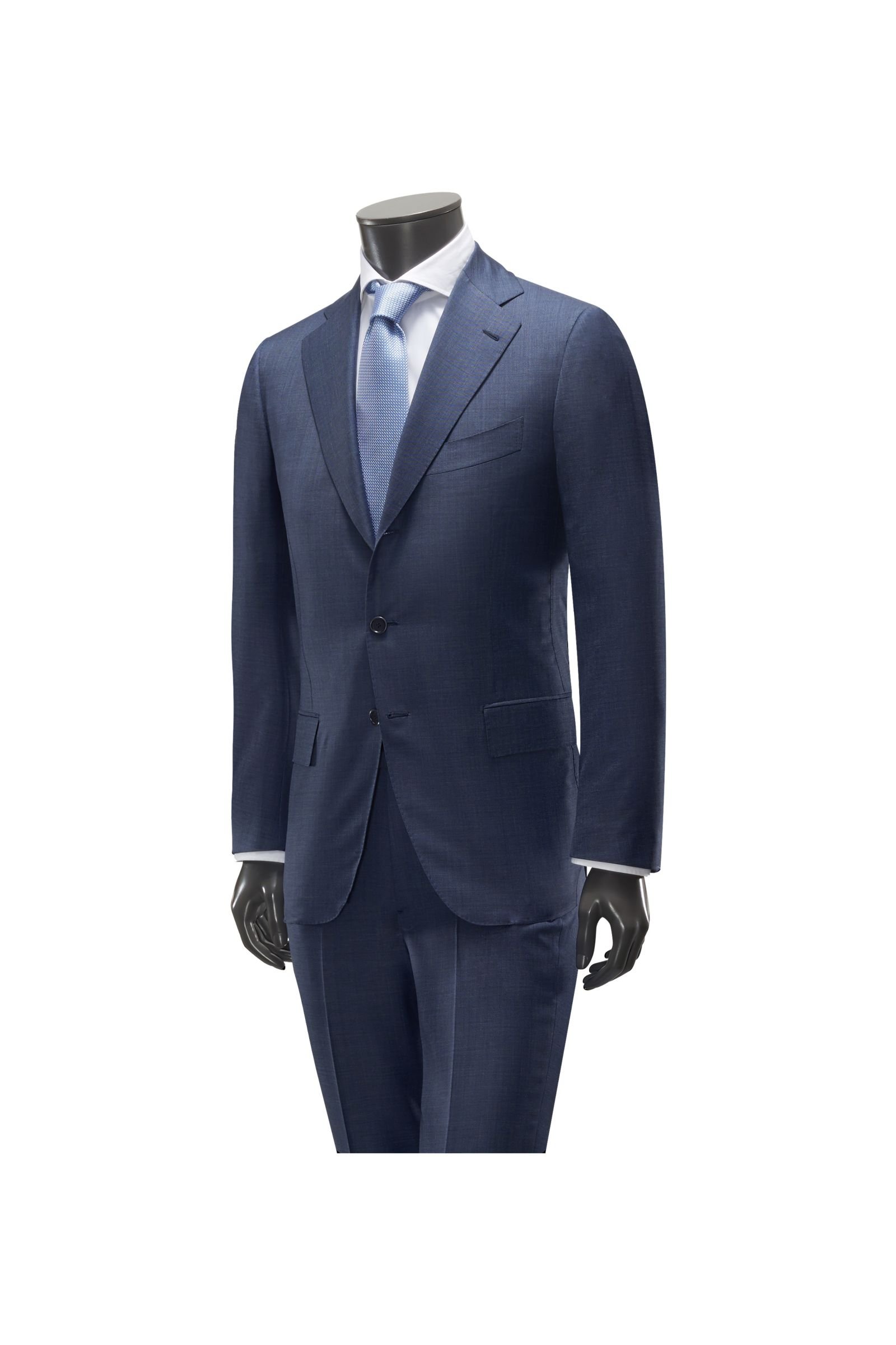 Suit grey-blue
