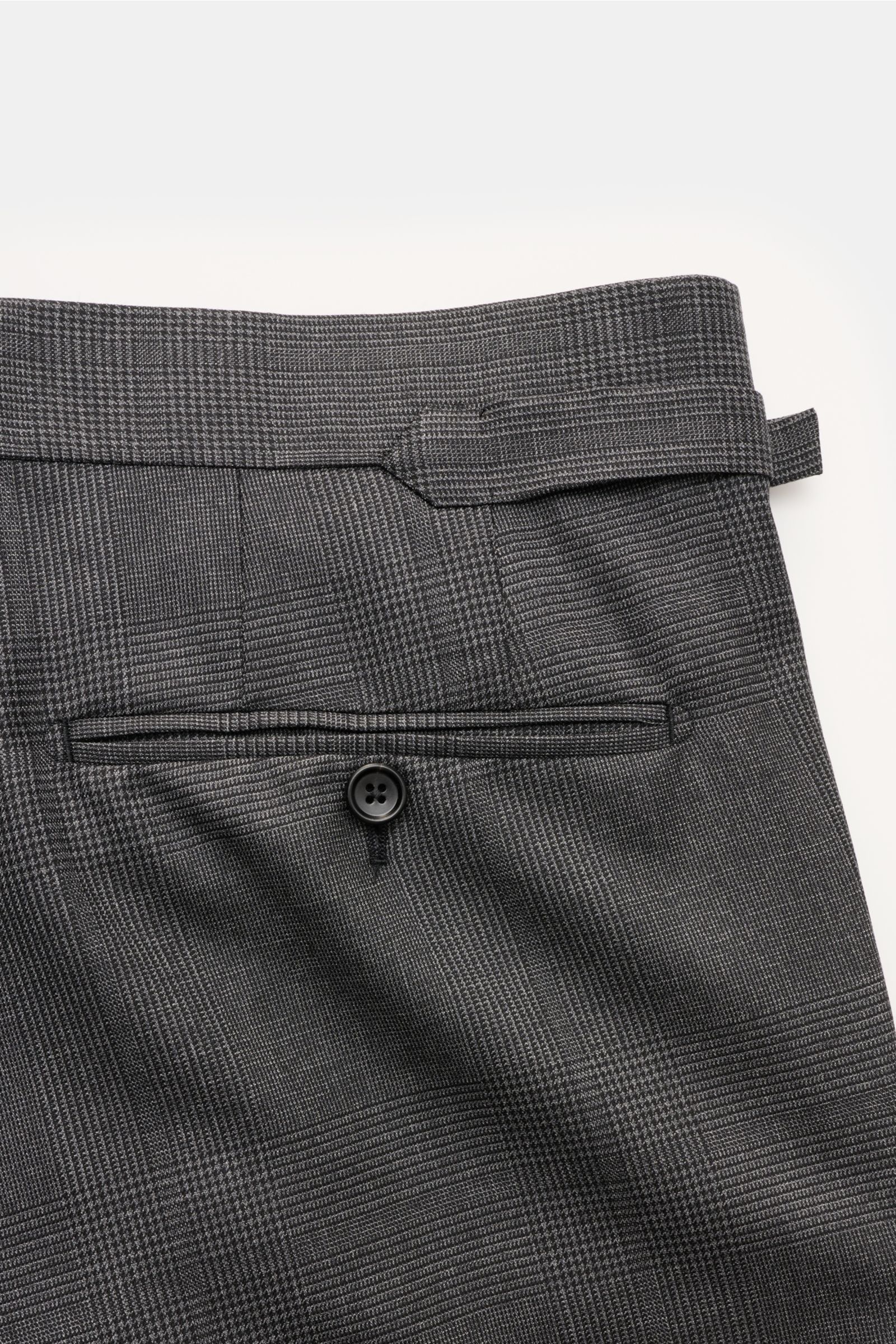 Tom Ford Anzug 'Shelton' grau/schwarz kariert